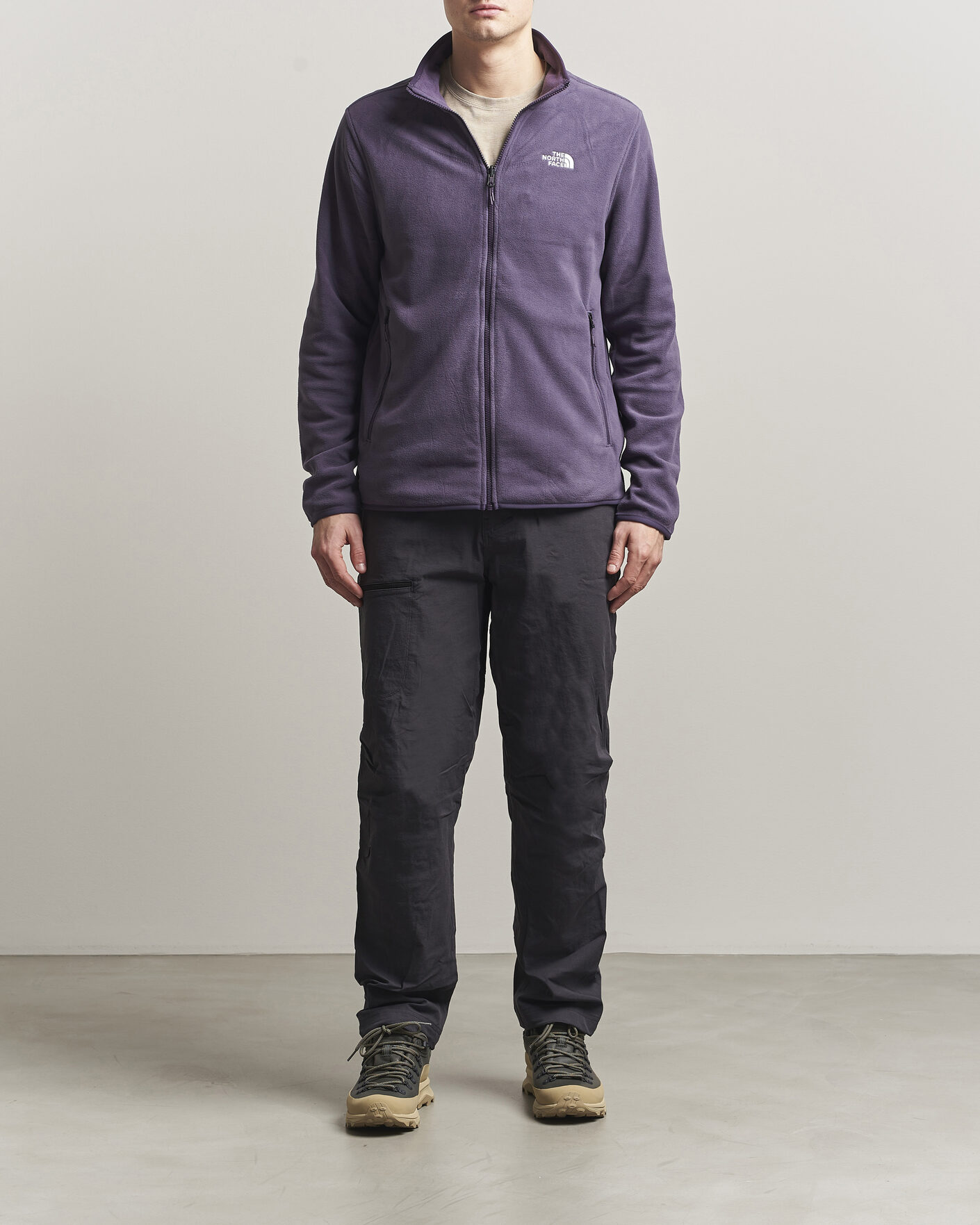 Heren | Truien | The North Face | Glacier Full Zip Fleece Endless Dusk
