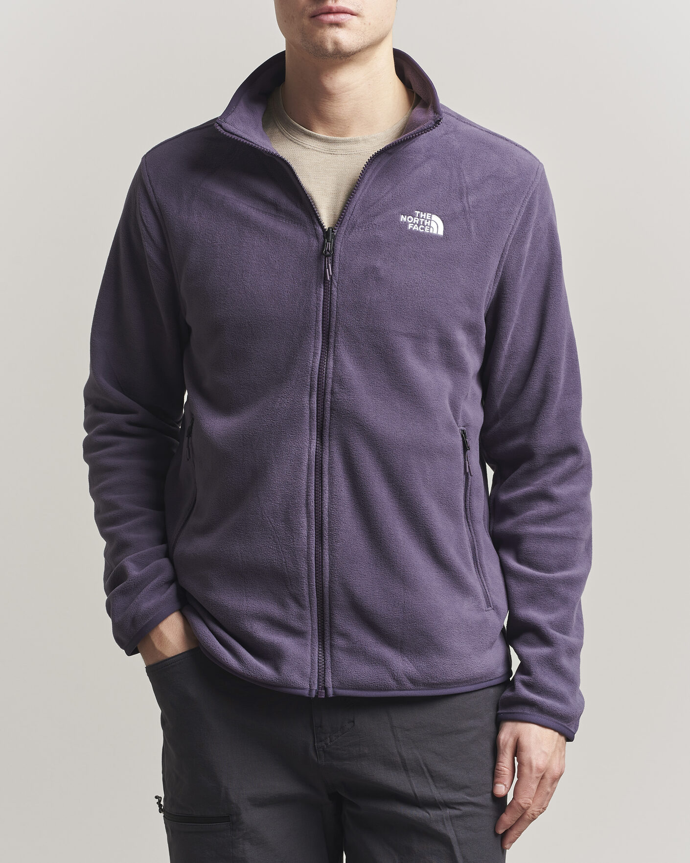 Heren | Truien | The North Face | Glacier Full Zip Fleece Endless Dusk