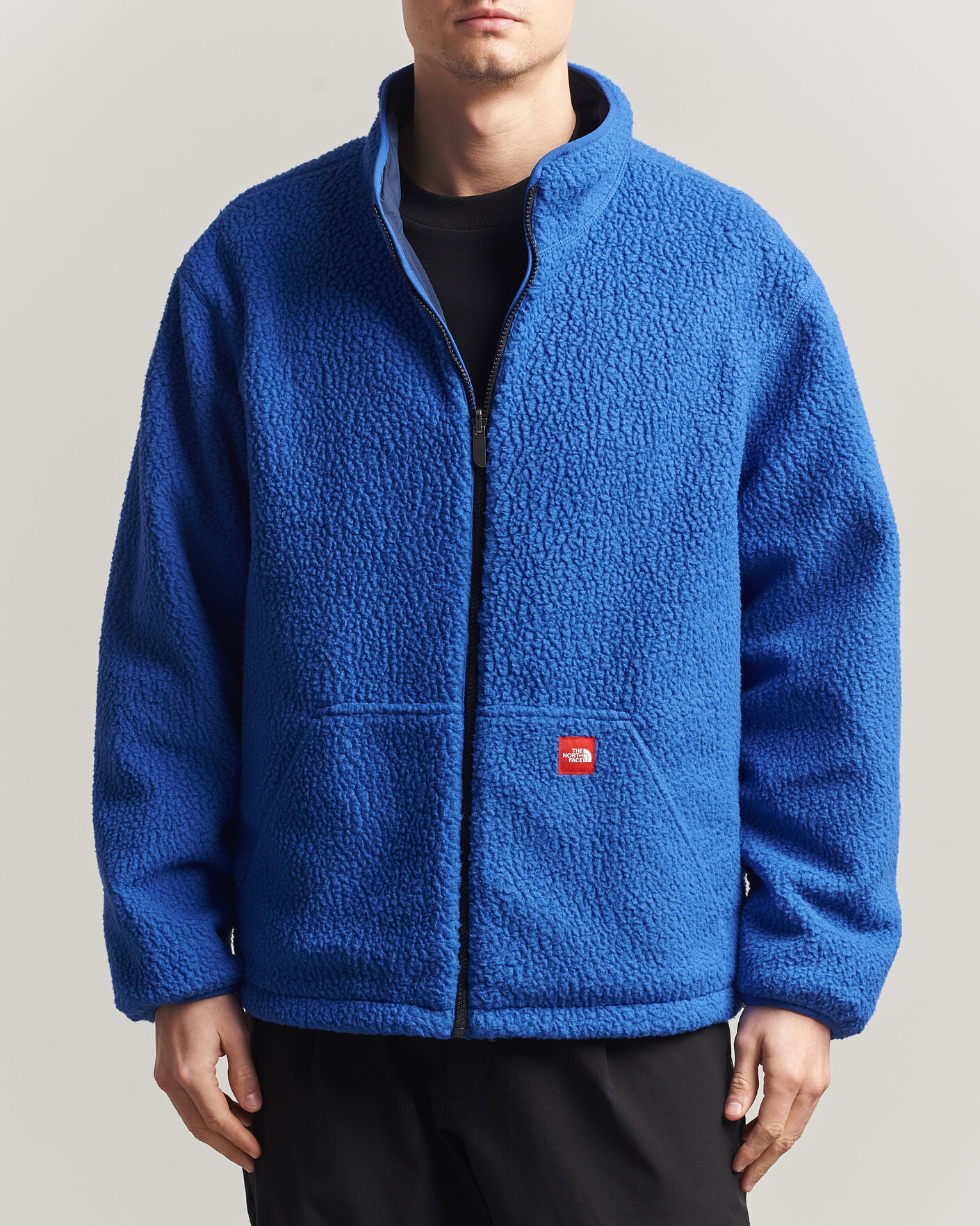 Heren | Jassen | The North Face | Red Box Reversible Fleece Jacket Summit Navy