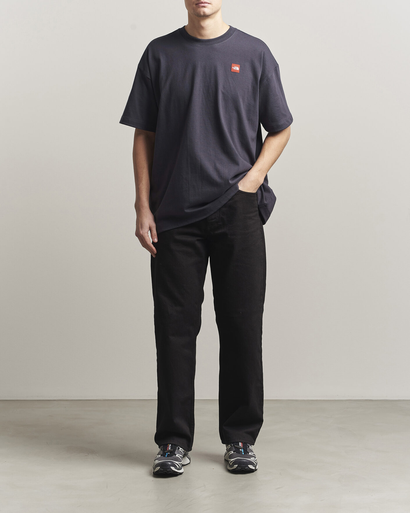 Heren | T-shirts | The North Face | Red Box T-Shirt Black