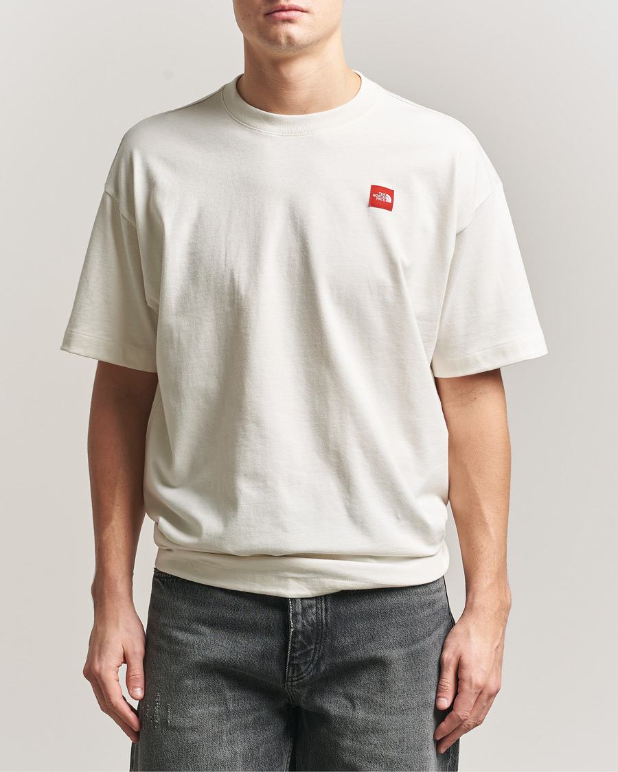 Heren | T-shirts | The North Face | Red Box T-Shirt White Dune