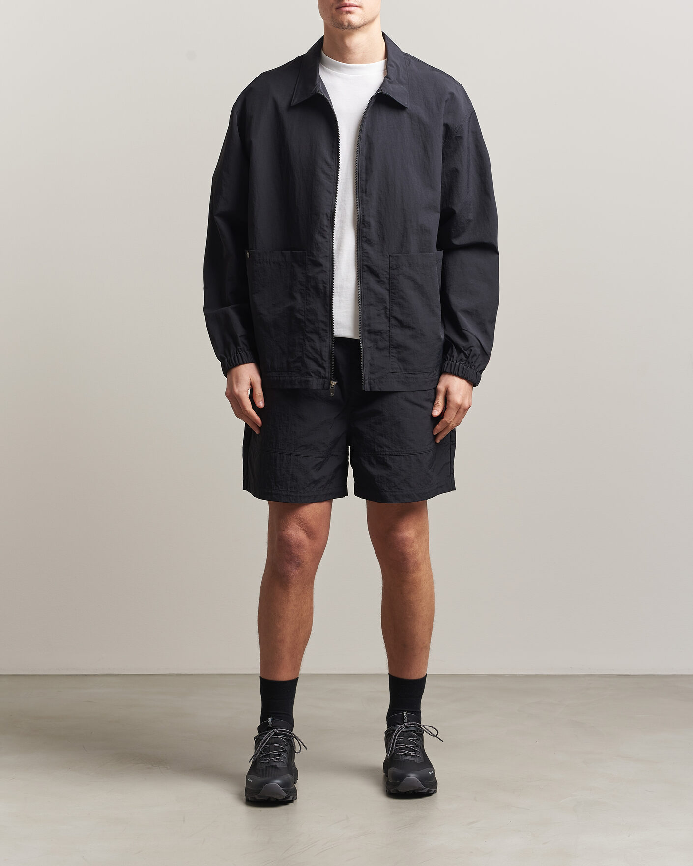 Heren | Jassen | The North Face | Red Box Nylon Shirt Jacket Black