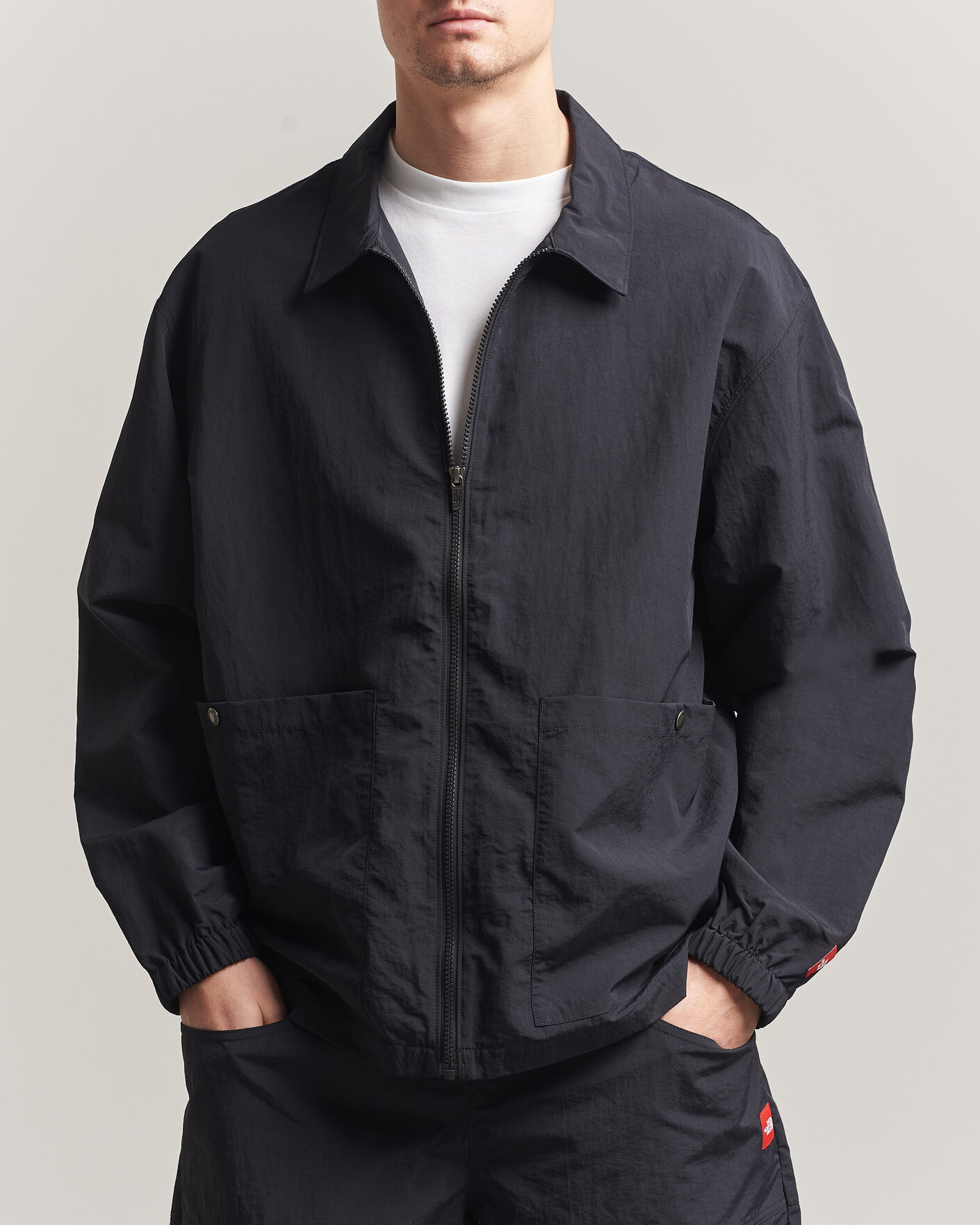Heren | Jassen | The North Face | Red Box Nylon Shirt Jacket Black