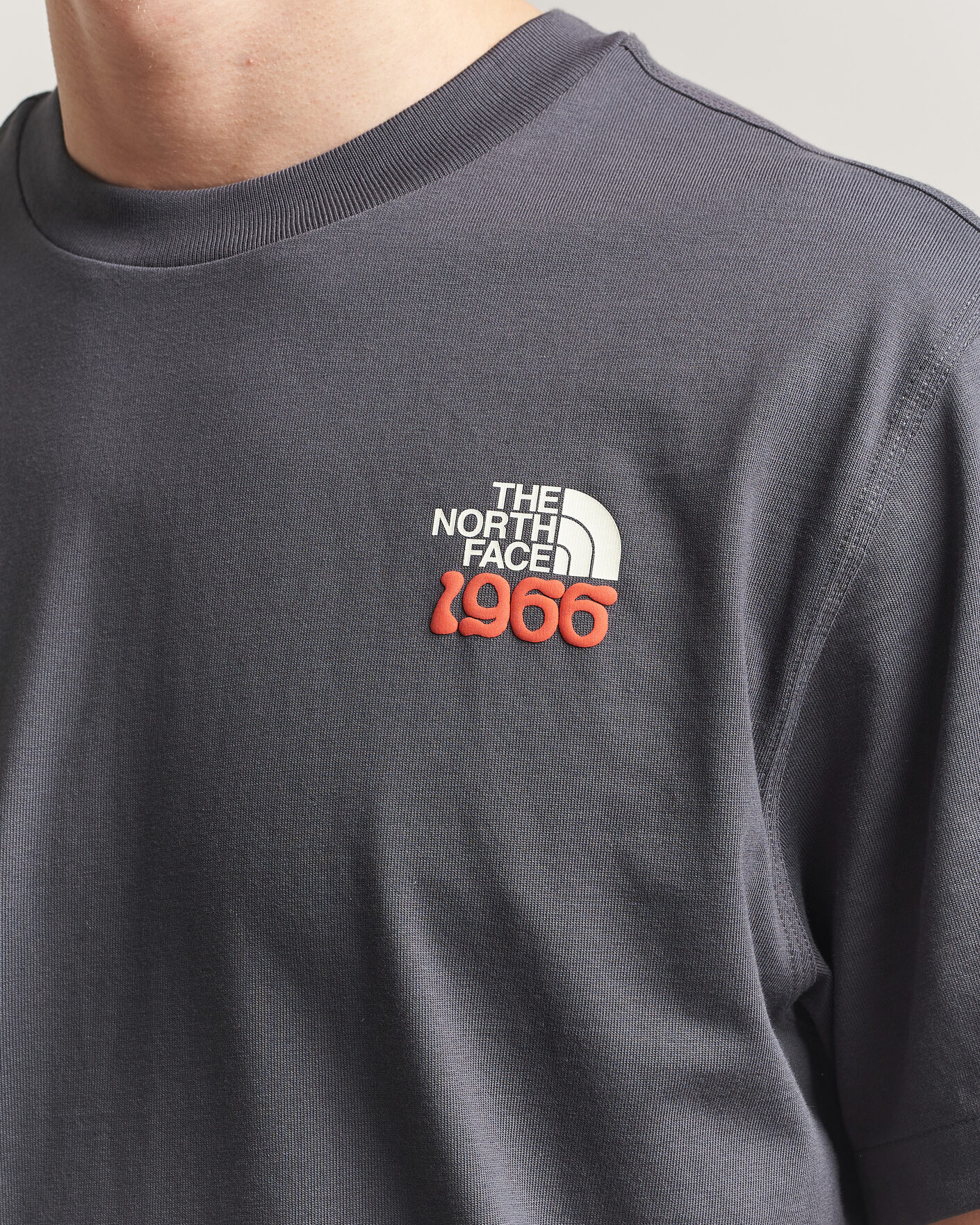 Heren | T-shirts | The North Face | 1966 Printed T-Shirt Anthracite Grey