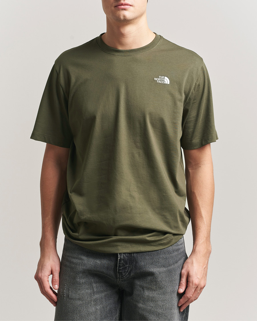 Heren | T-shirts | The North Face | Evolution Simple Dome T-Shirt New Taupe Green