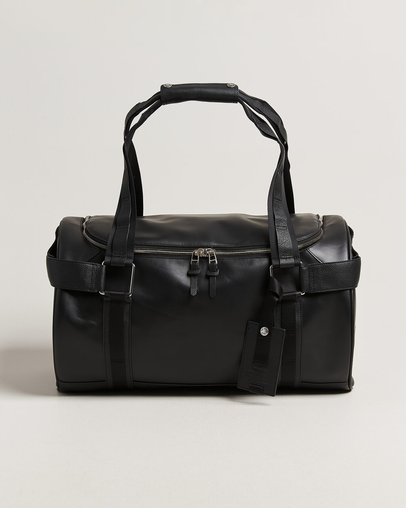 Heren | Tassen | The North Face | Anniversary Base Camp Duffel Leather Black