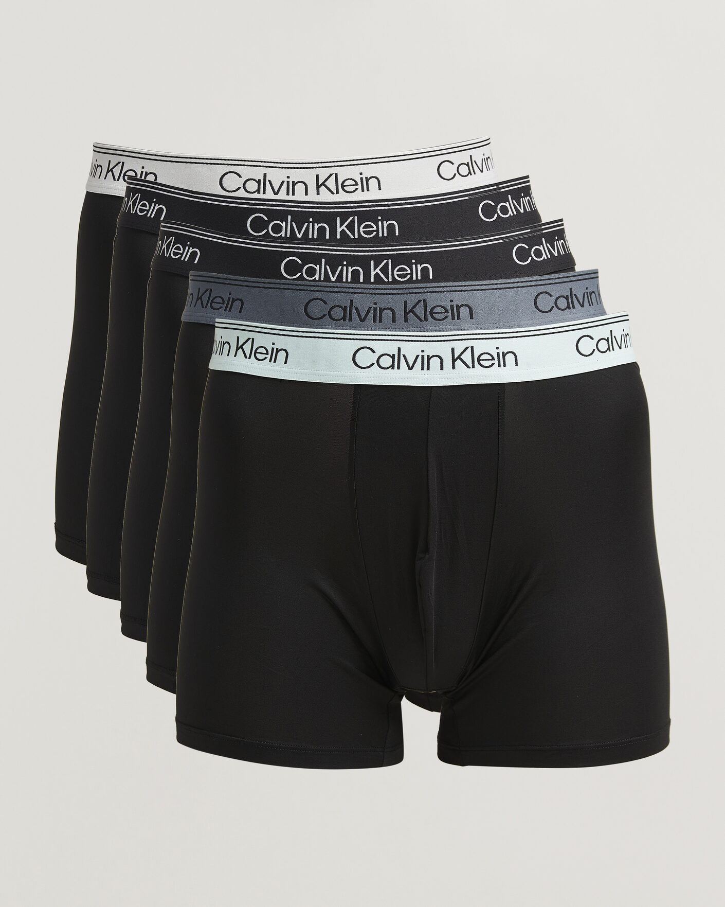 Heren | Ondergoed | Calvin Klein | 5-Pack Icon Cotton Stretch Boxer Brief Black