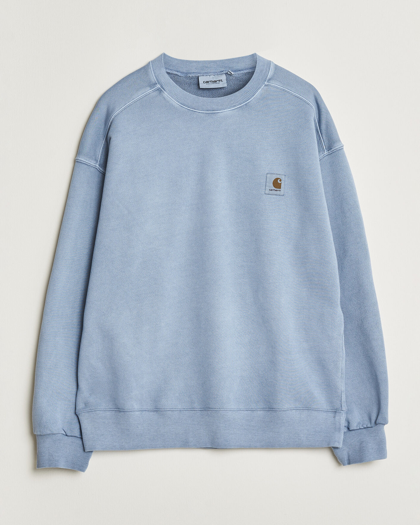 Heren | Truien | Carhartt WIP | Nelson Sweatshirt Gentle Blue