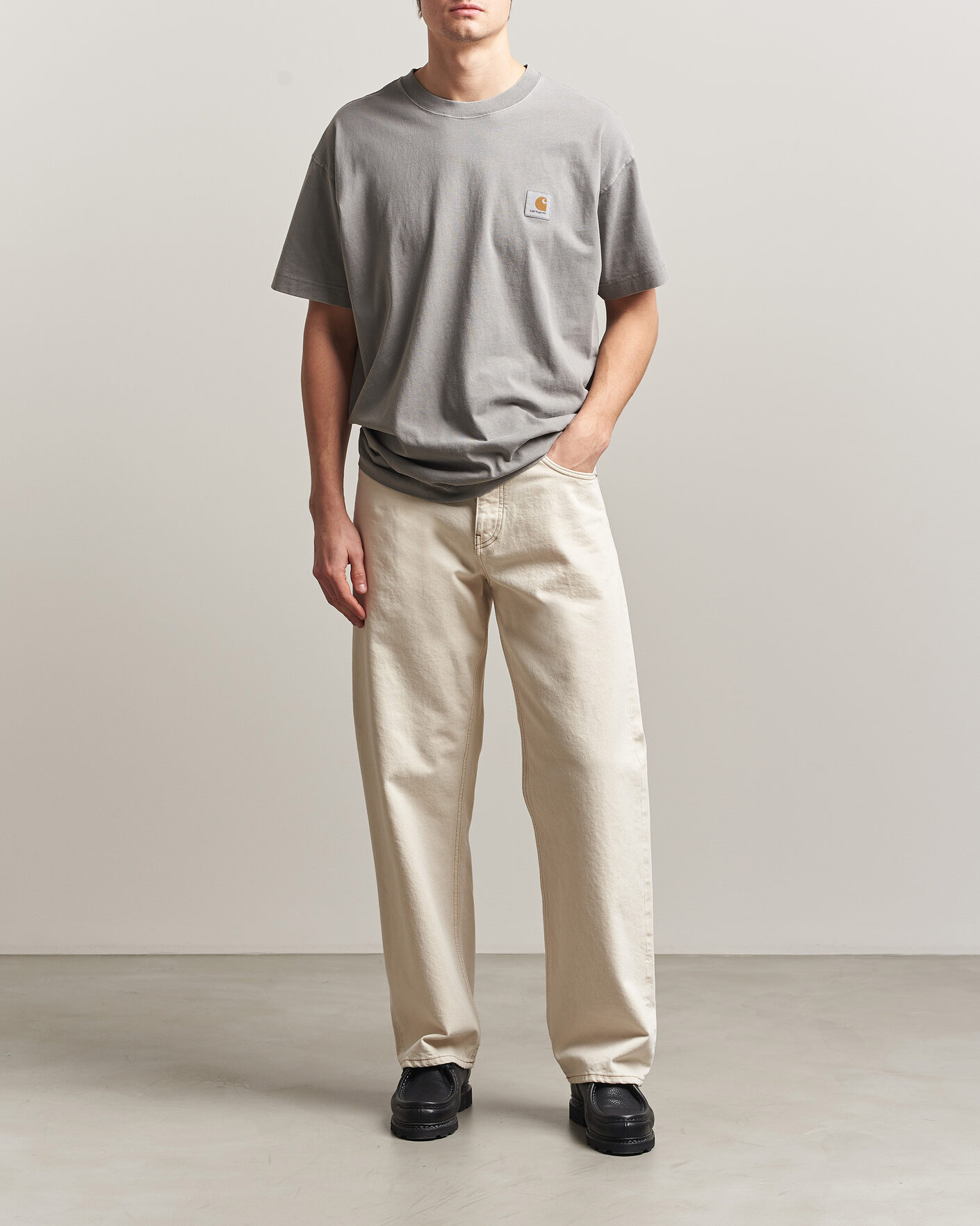 Heren | T-shirts | Carhartt WIP | Nelson Cotton T-Shirt Yosemity