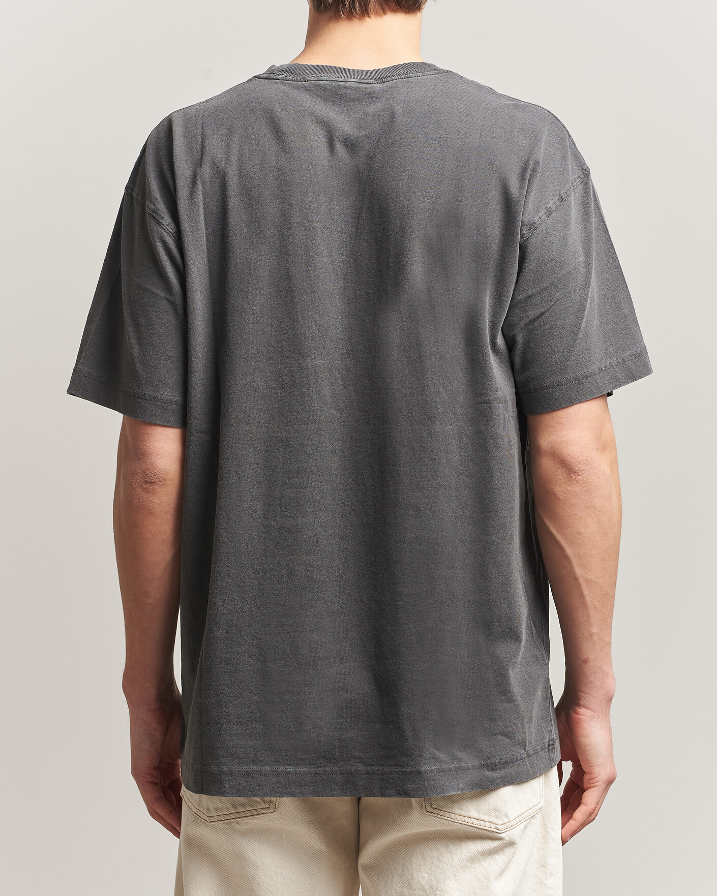 Heren | T-shirts | Carhartt WIP | Nelson Cotton T-Shirt Black