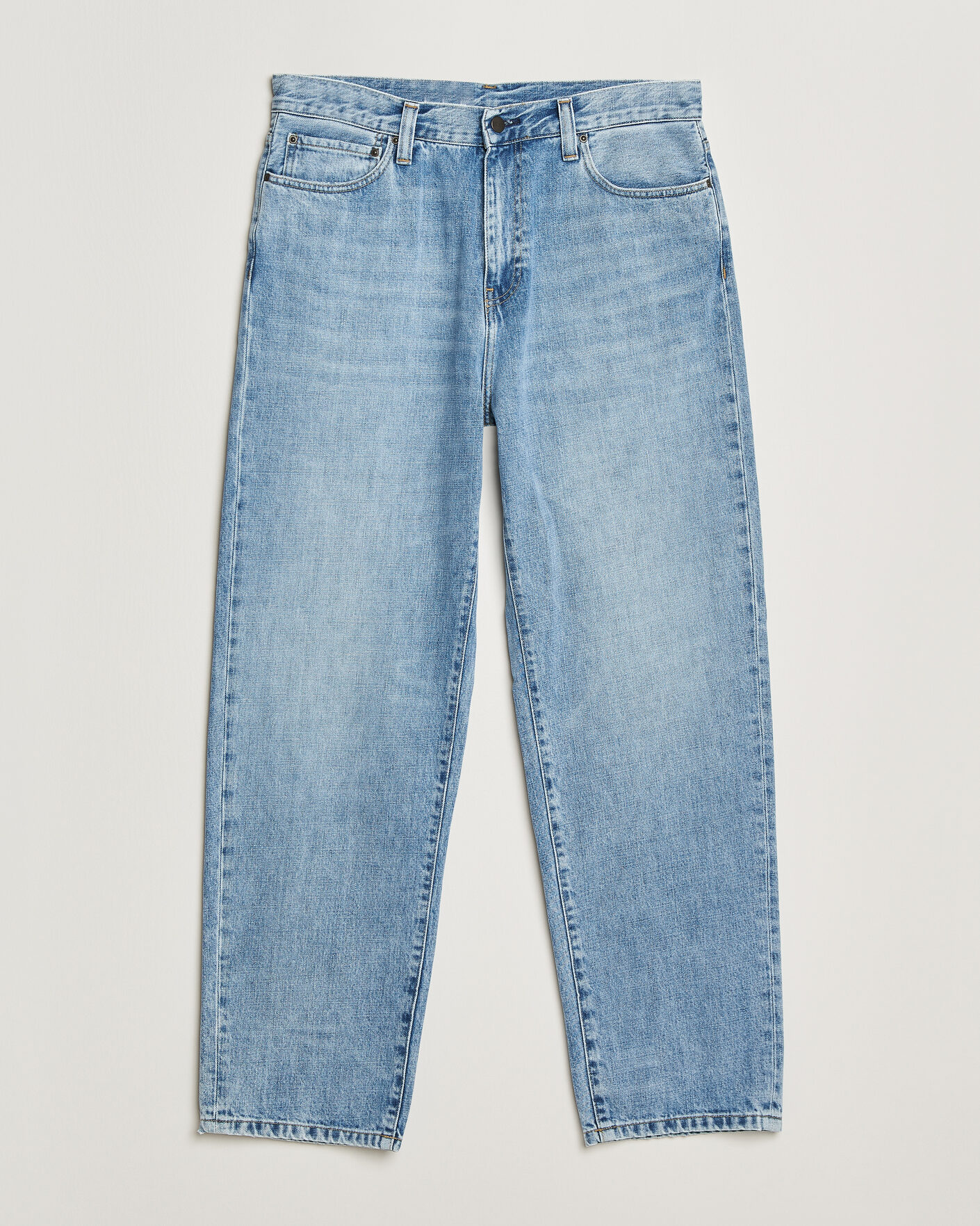Heren | Overhemden | Carhartt WIP | Aaron Pant Smith Denim Burst Washed