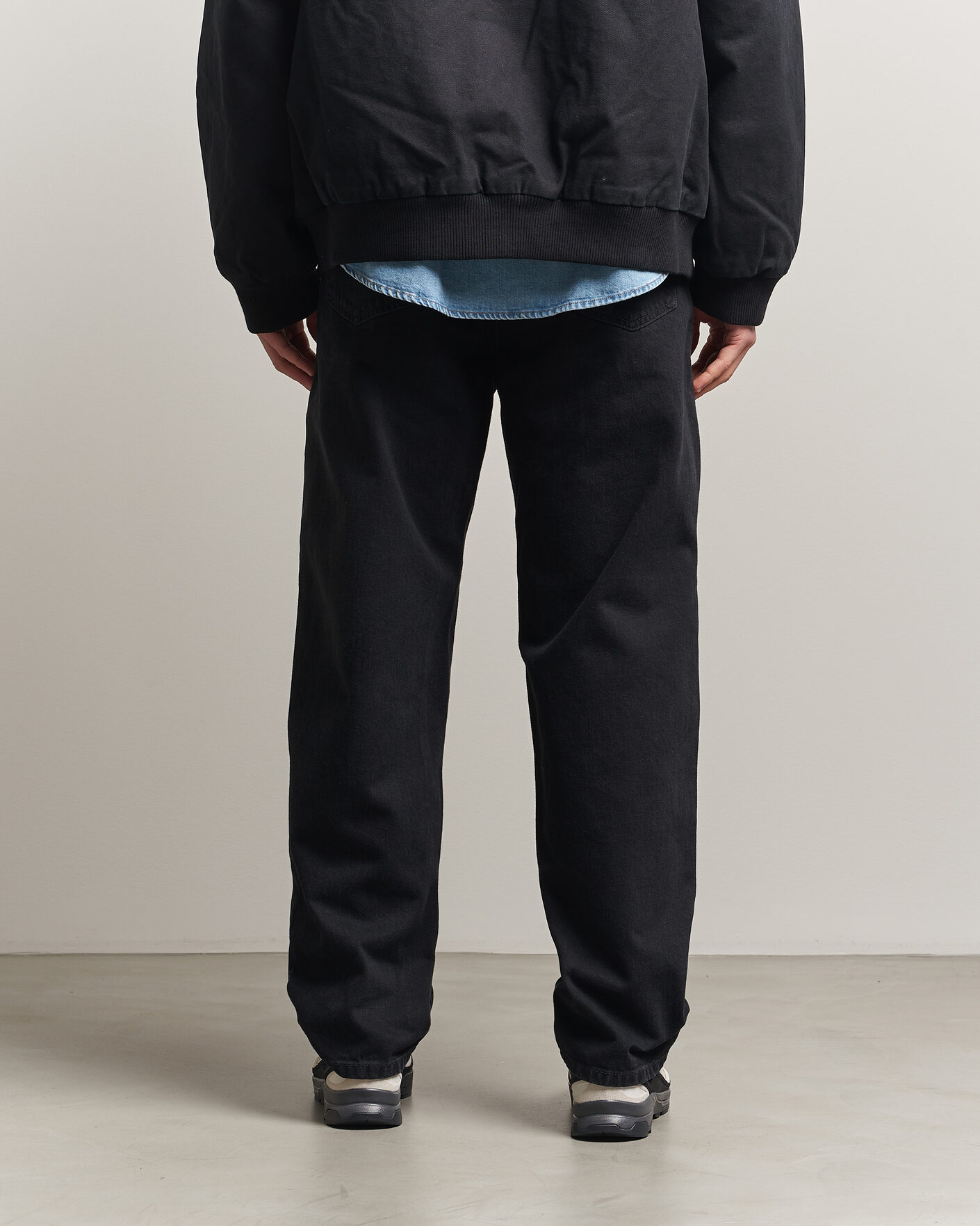 Heren | Overhemden | Carhartt WIP | Aaron Pant Smith Denim Grey Stone Wash