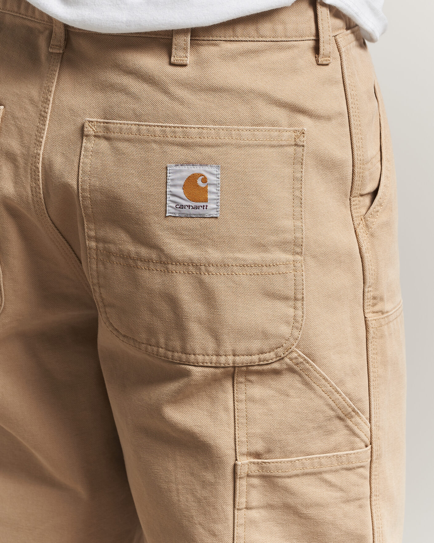Heren | Broeken | Carhartt WIP | Double Knee Pants Dusty Age Brown