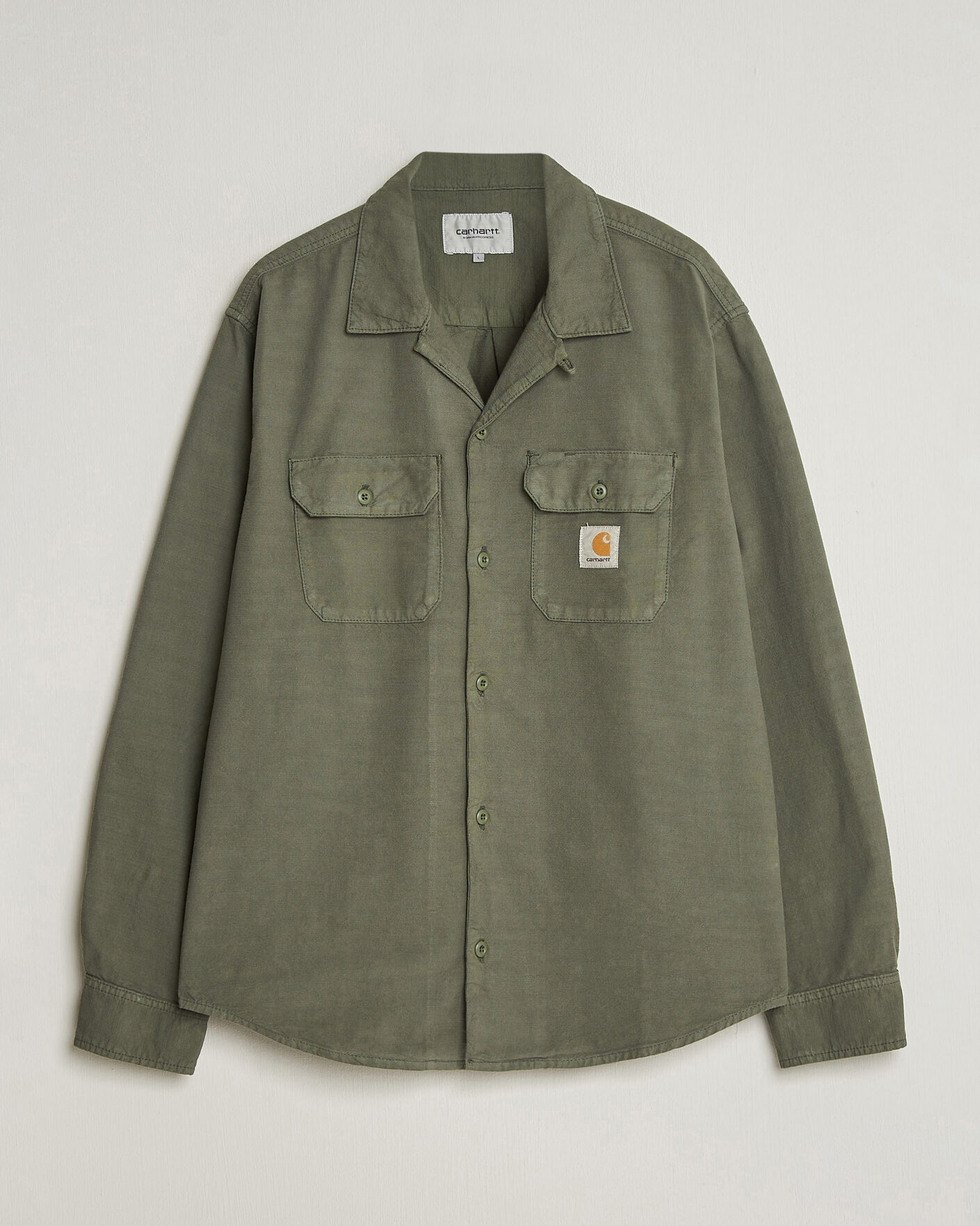 Heren | Overhemden | Carhartt WIP | Kelsey Long Sleeve Shirt Leaf
