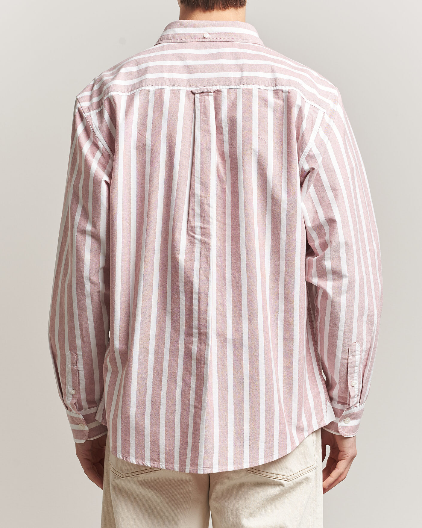 Heren | Overhemden | Carhartt WIP | Deven Striped Oxford Shirt Oxide Red