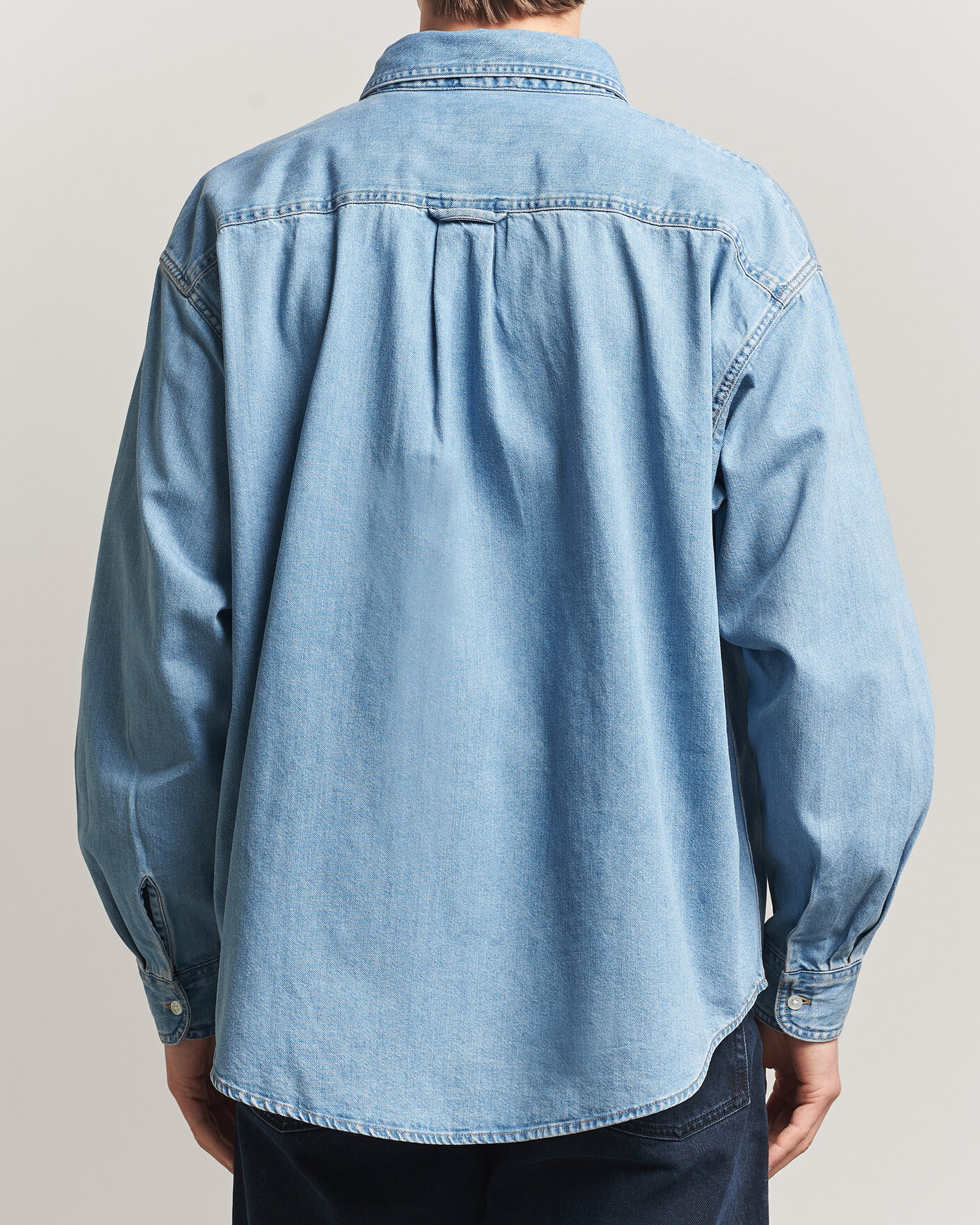 Heren | Overhemden | Carhartt WIP | Lucas Denim Shirt Blue Bleached