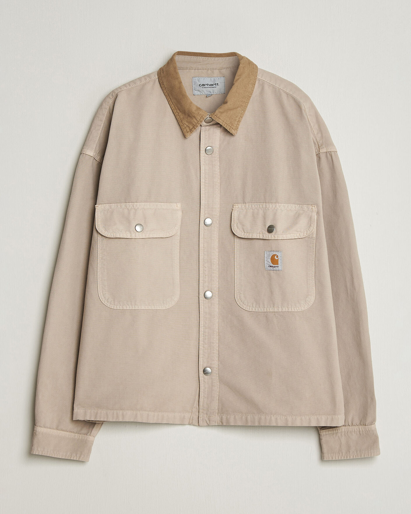Heren | Jassen | Carhartt WIP | Prescott Shirt Jacket Beige