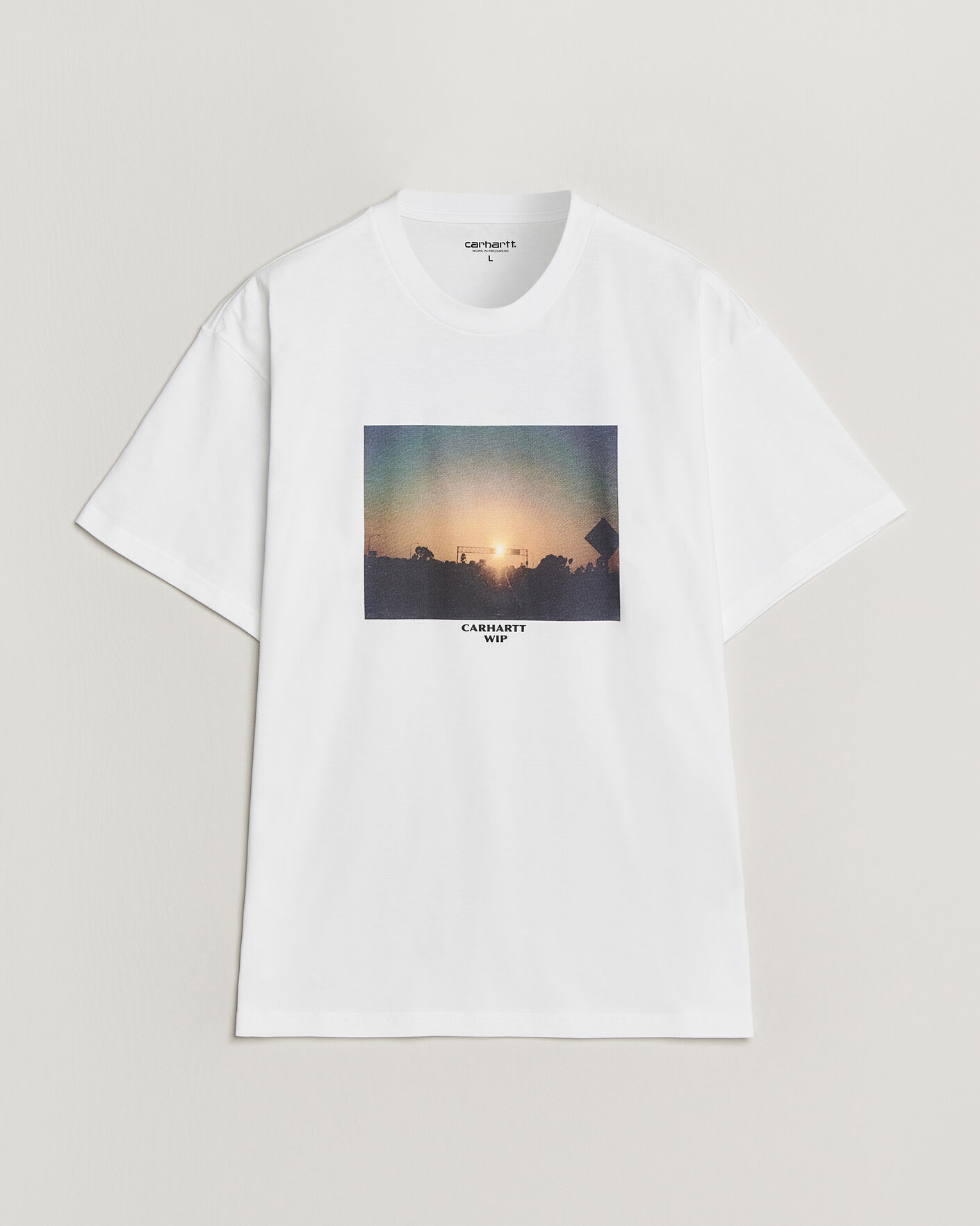 Heren | T-shirts | Carhartt WIP | Warm Vievs T-Shirt White