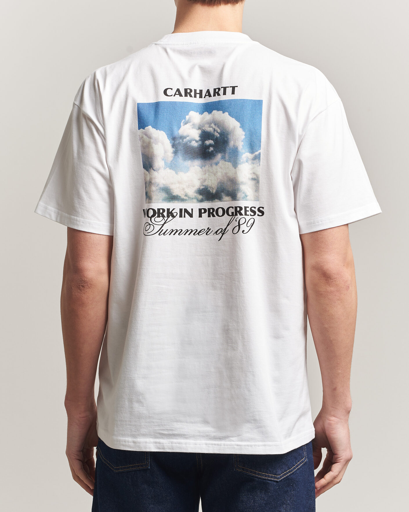 Heren | T-shirts | Carhartt WIP | Warm Vievs T-Shirt White