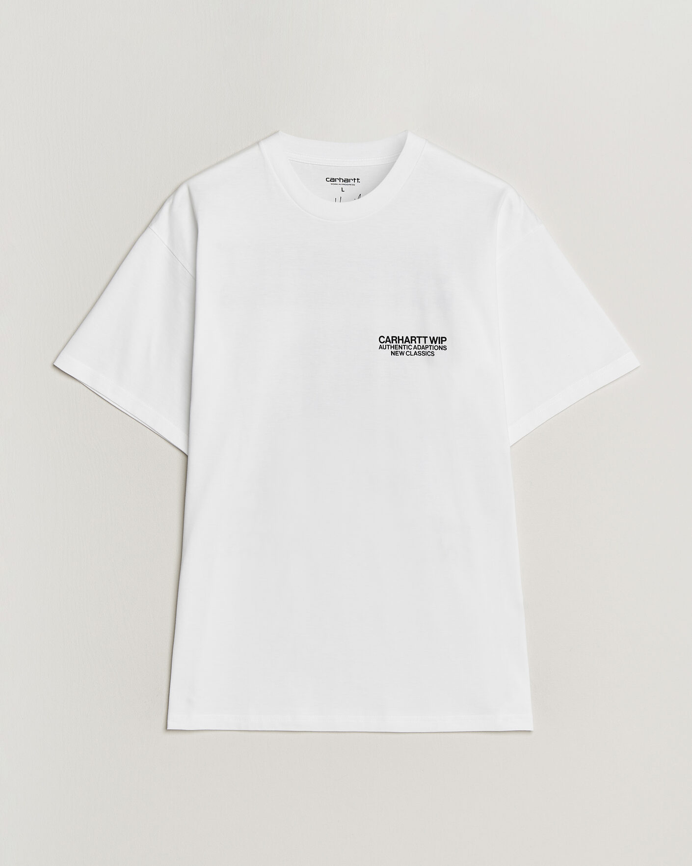 Heren | T-shirts | Carhartt WIP | Sean Hamilton 03 T-Shirt White