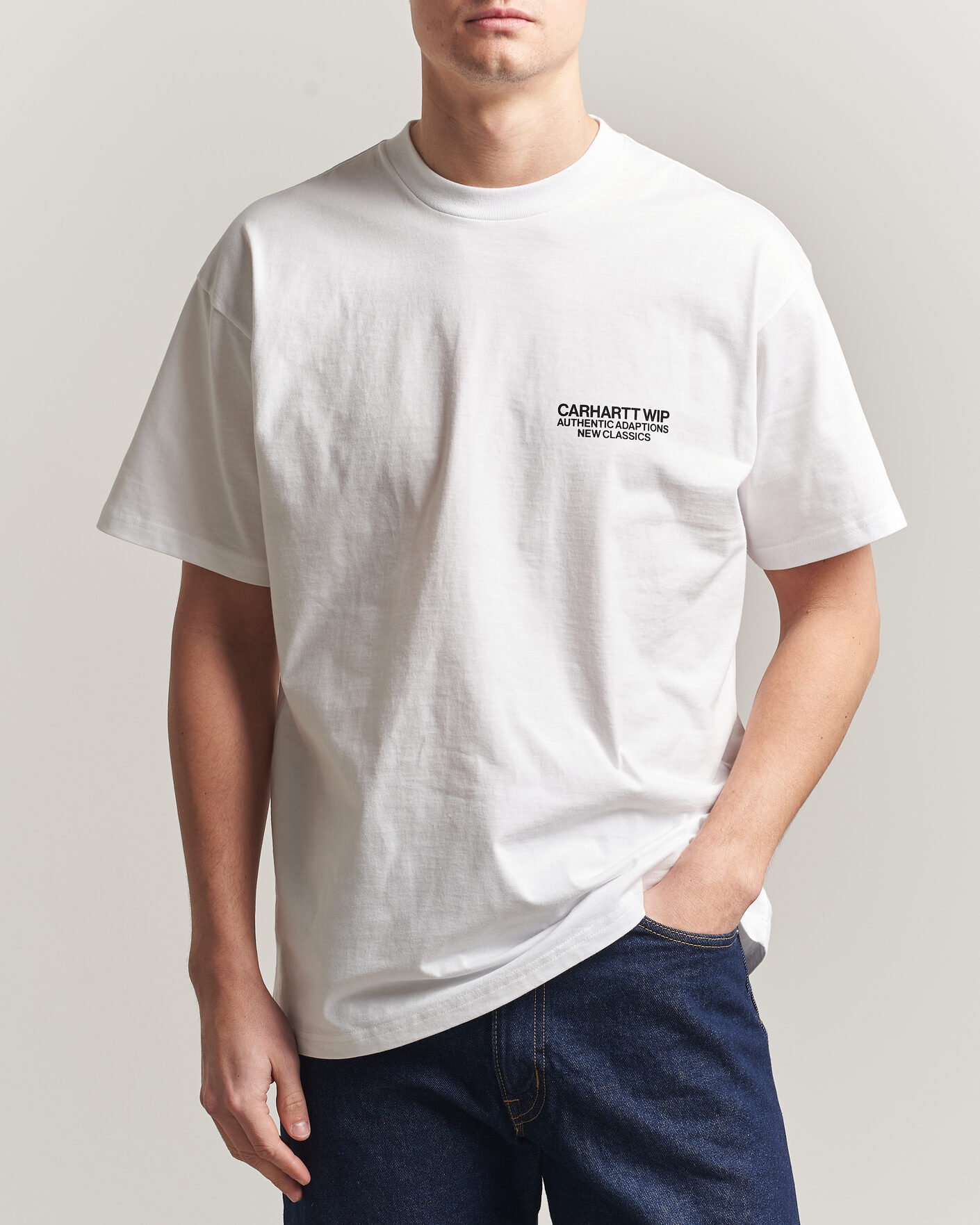 Heren | T-shirts | Carhartt WIP | Sean Hamilton 03 T-Shirt White