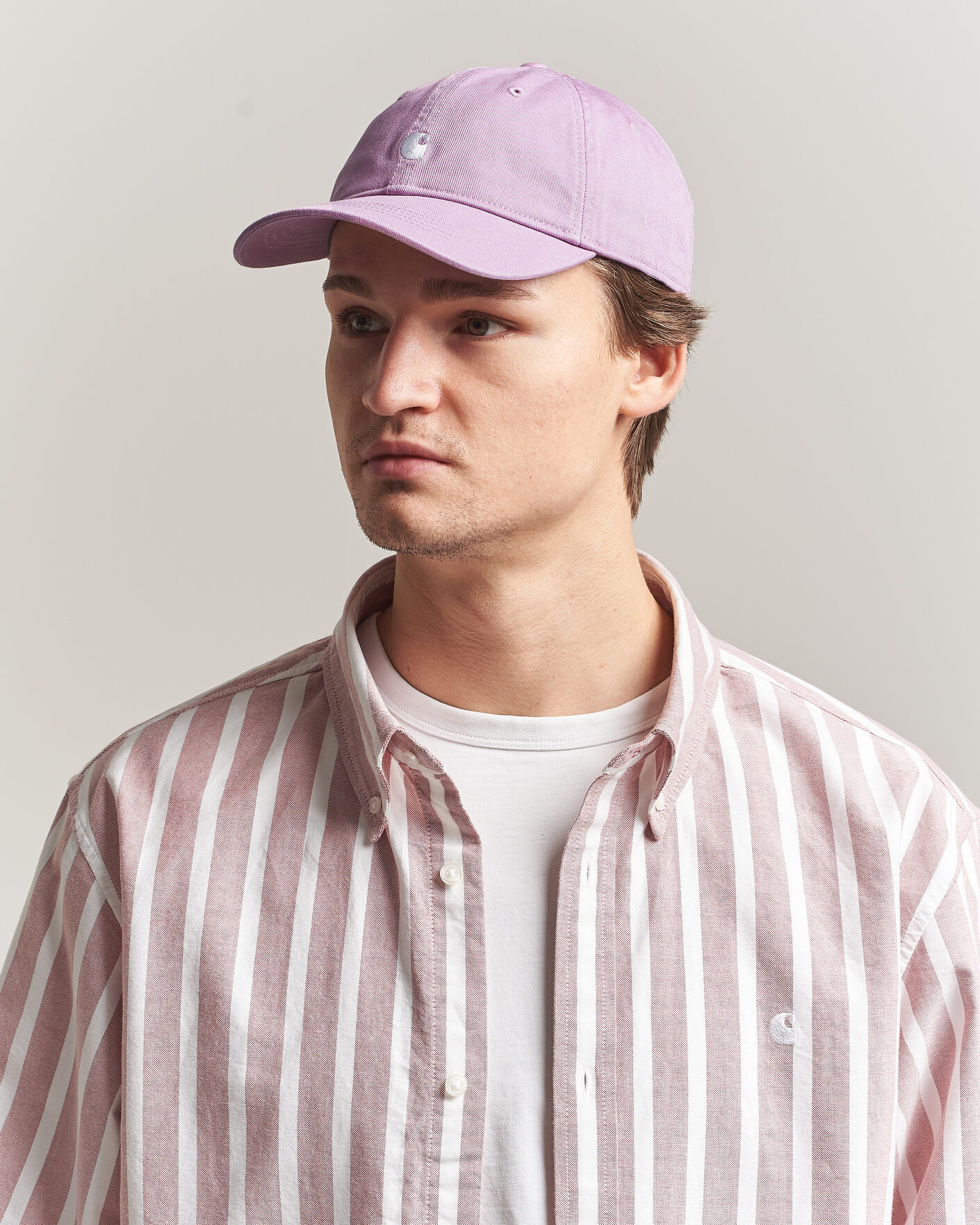 Heren | Hoeden en petten | Carhartt WIP | Madison Logo Cap Gentle Purple