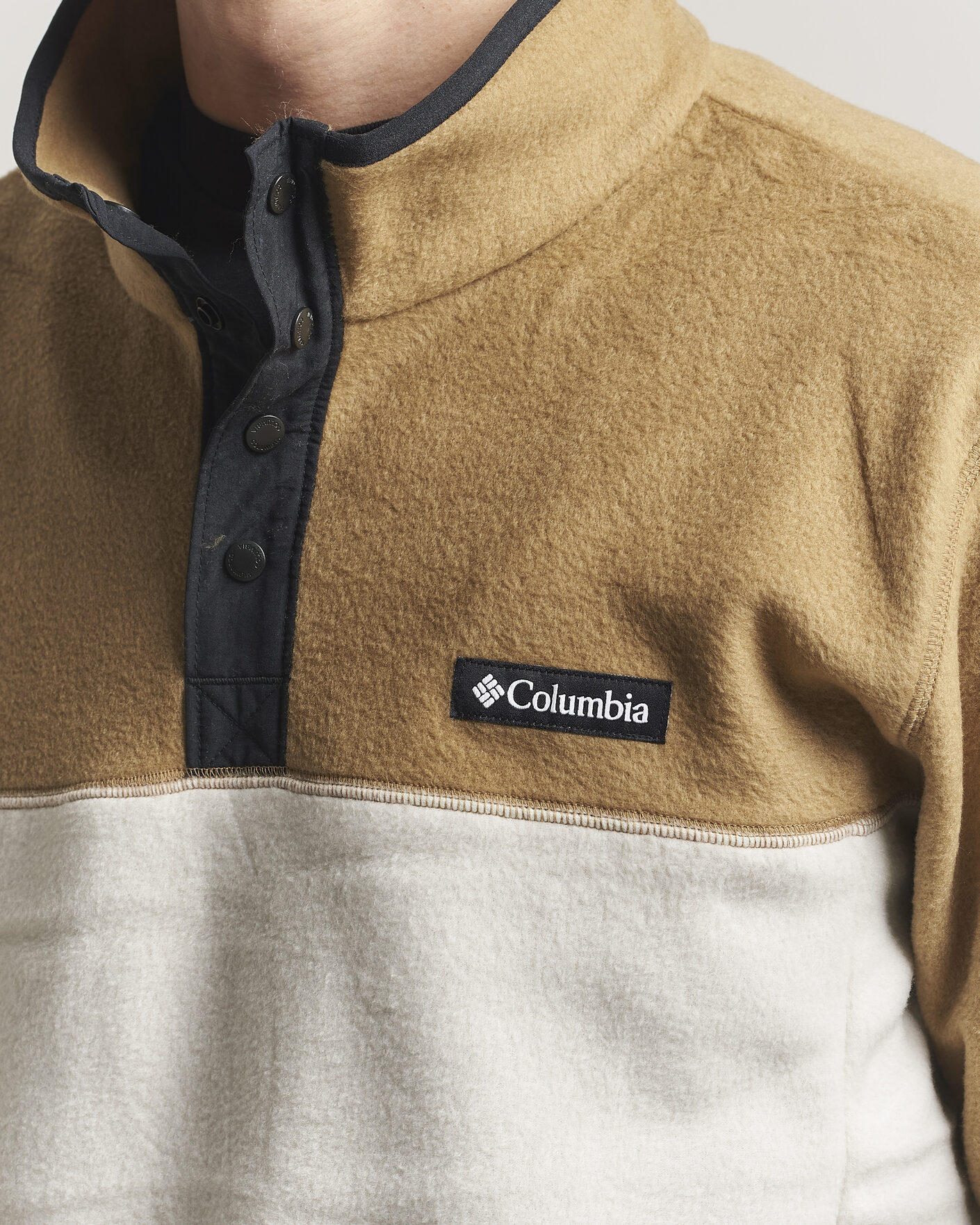 Heren | Truien | Columbia | Steens Mountain Half Zip 2.0 Fleece Dark Stone/Delta