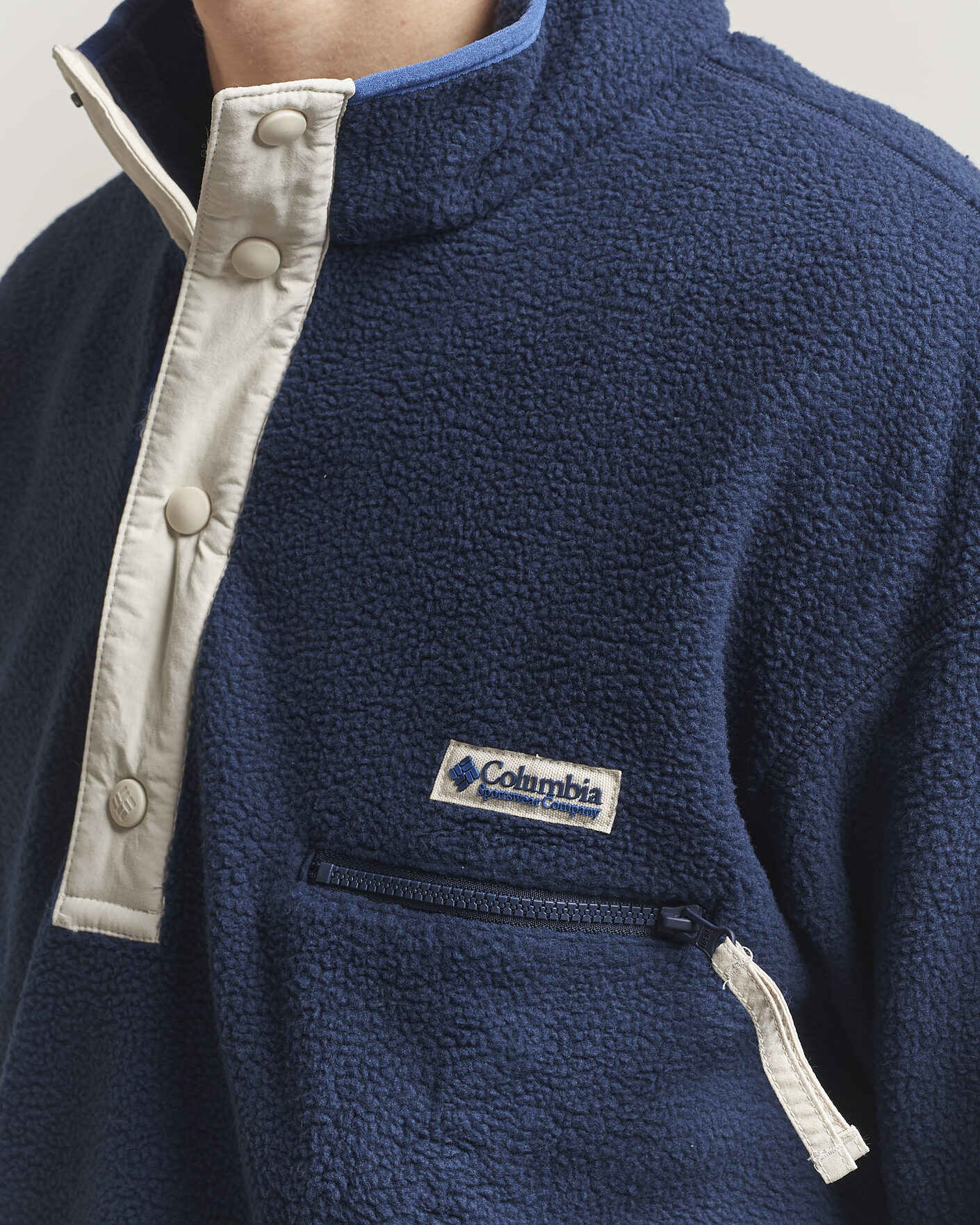 Heren | Truien | Columbia | Helvetia II Half Snap Fleece Navy