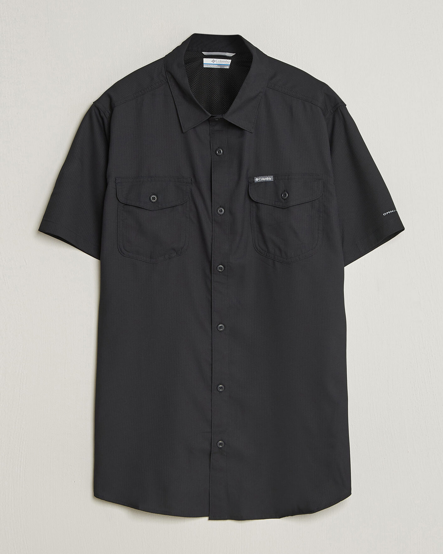 Heren | Overhemden | Columbia | Utilizer II Short Sleeve Ripstop Shirt Black