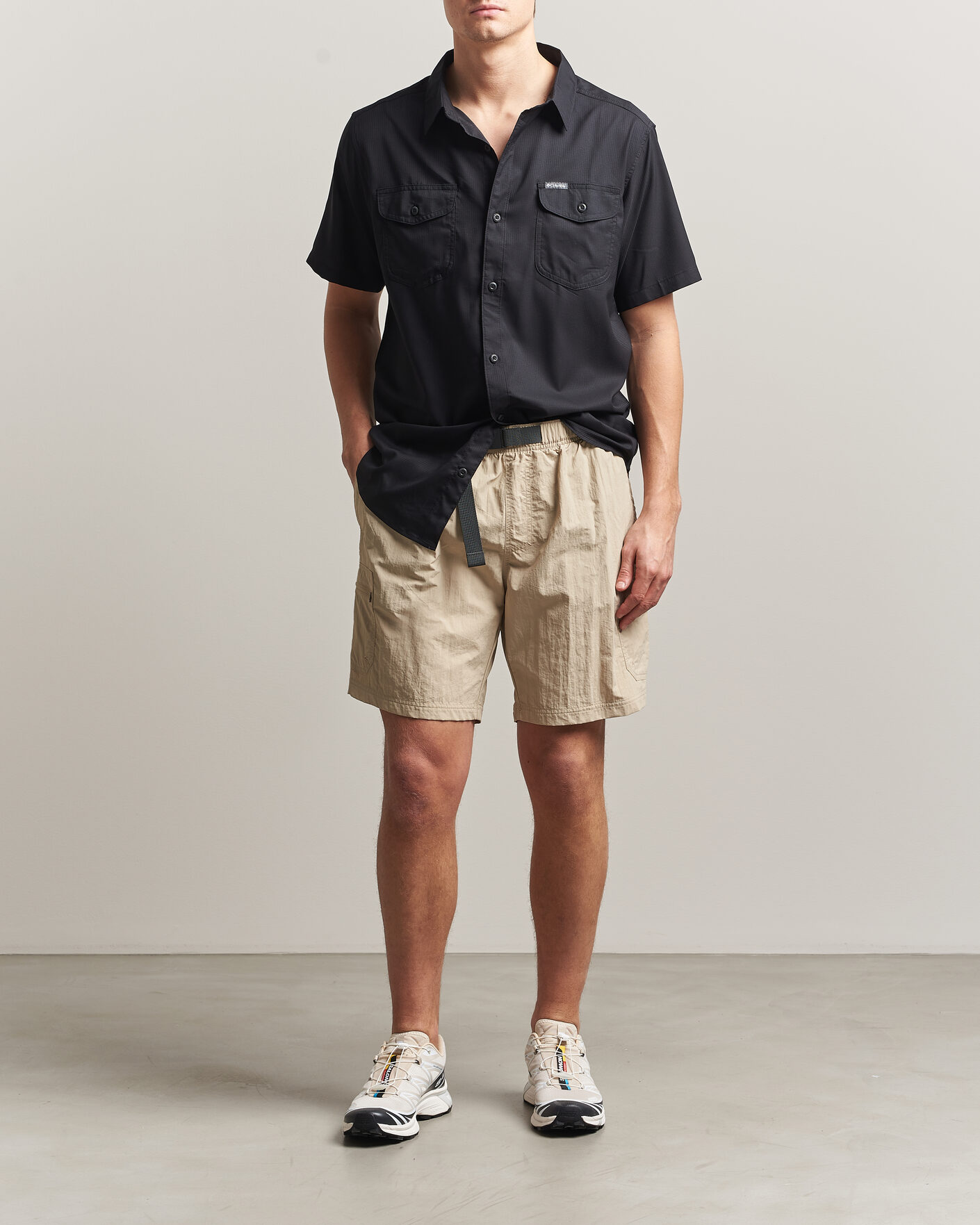 Heren | Overhemden | Columbia | Utilizer II Short Sleeve Ripstop Shirt Black