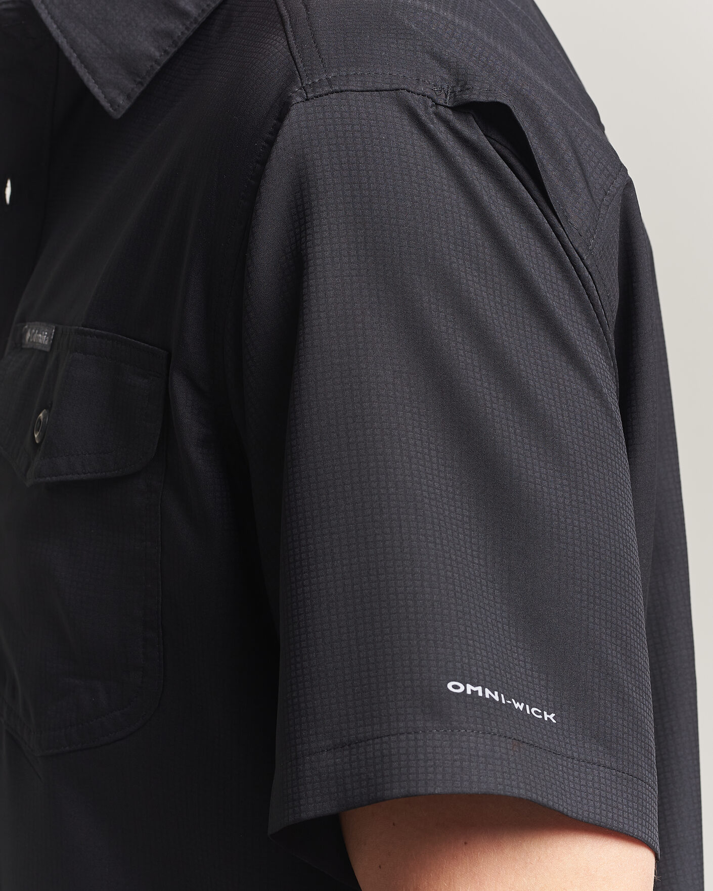 Heren | Overhemden | Columbia | Utilizer II Short Sleeve Ripstop Shirt Black