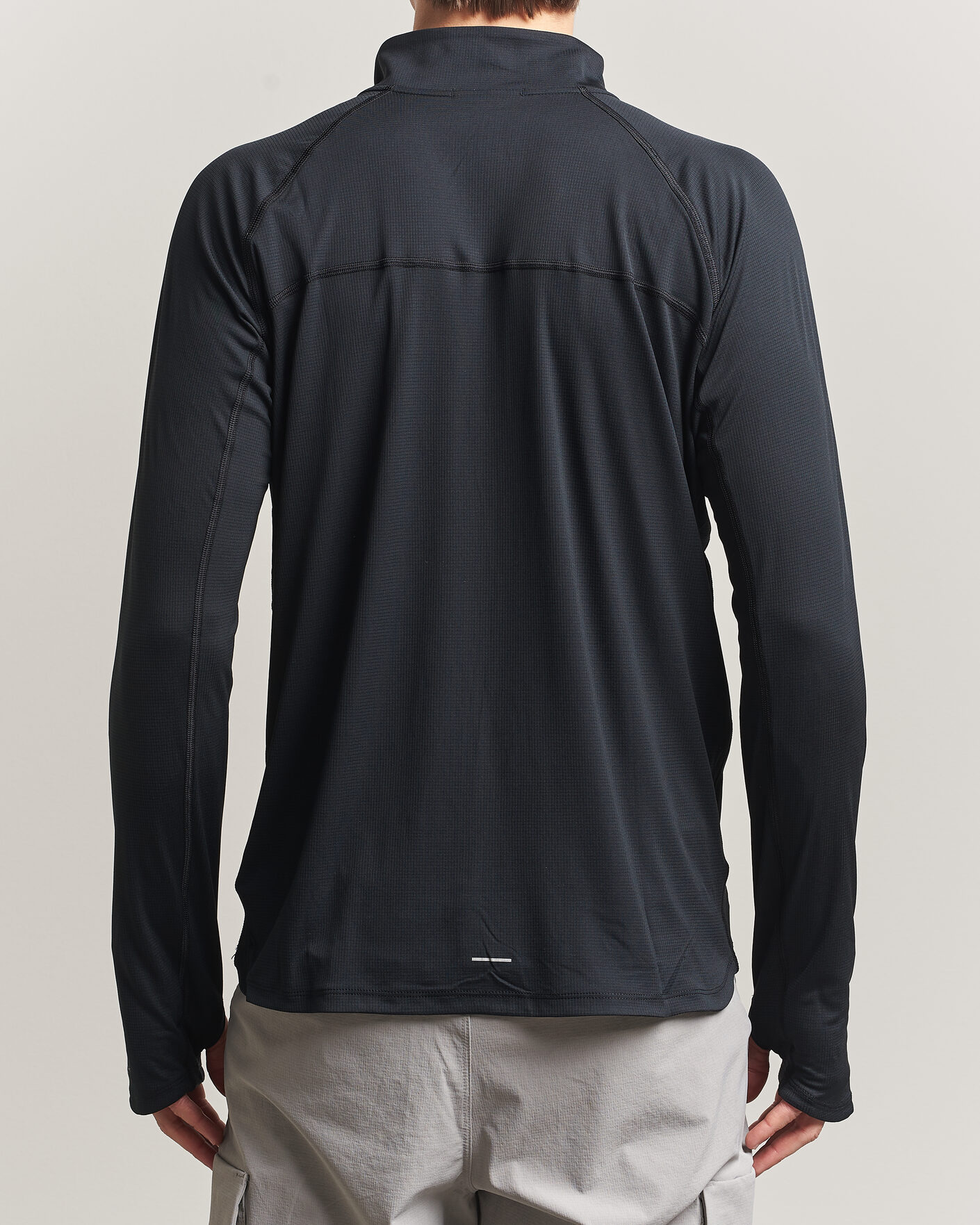 Heren | T-shirts | Columbia | Stealth Spring Half-Zip T-Shirt Black