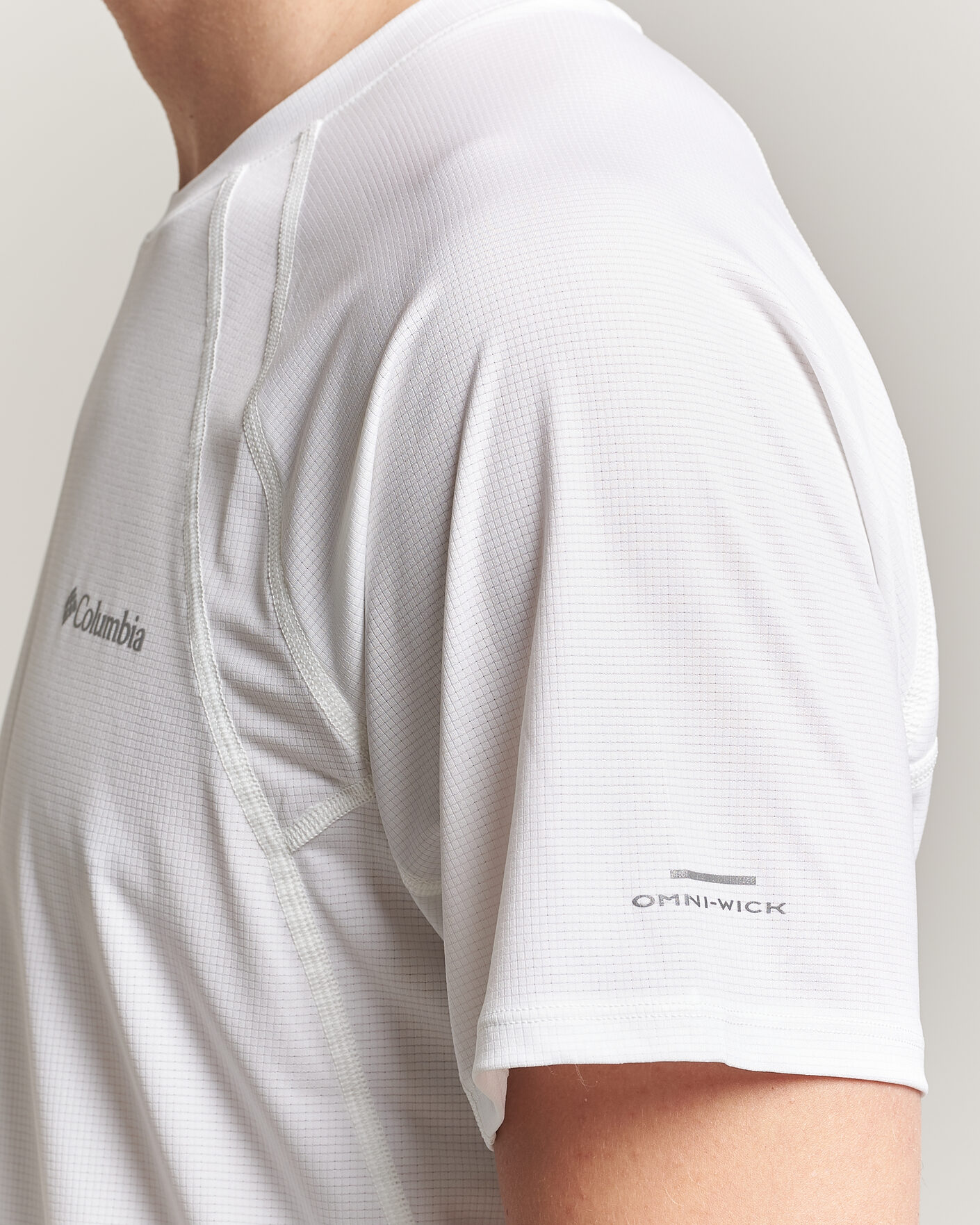 Heren | T-shirts | Columbia | Stealth Spring T-Shirt White