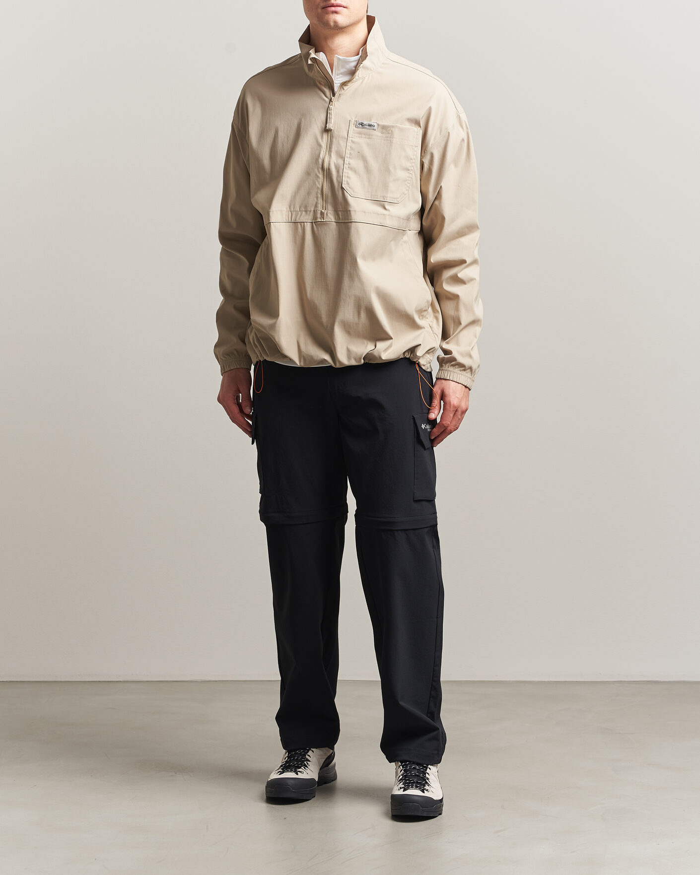 Heren | Jassen | Columbia | Landroamer Half-Zip Overshirt Ancient Fossil
