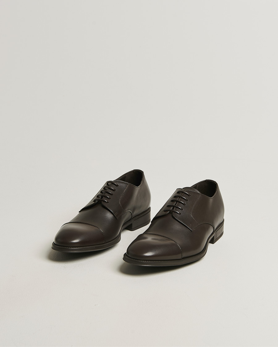 Heren | Derby schoenen | Canali | Rubber Sole Derby Brown Calf