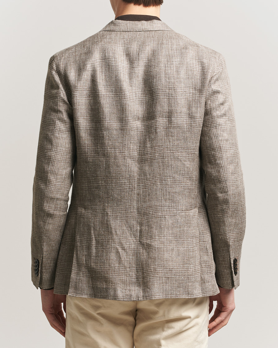 Heren | Blazers | Boglioli | K Jacket Prince Of Wales Blazer Taupe