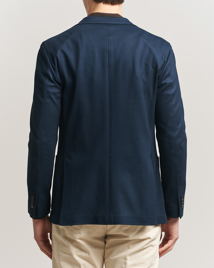 Heren | Blazers | Boglioli | K Jacket Jersey Blazer Navy