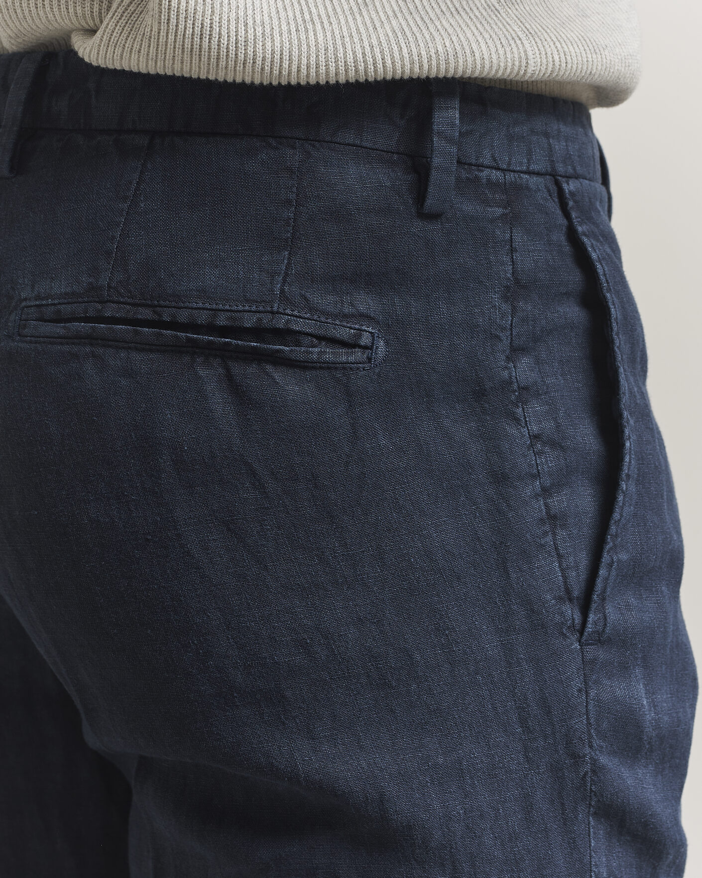 Heren | Pakken | Boglioli | K Jacket Linen Suit Navy