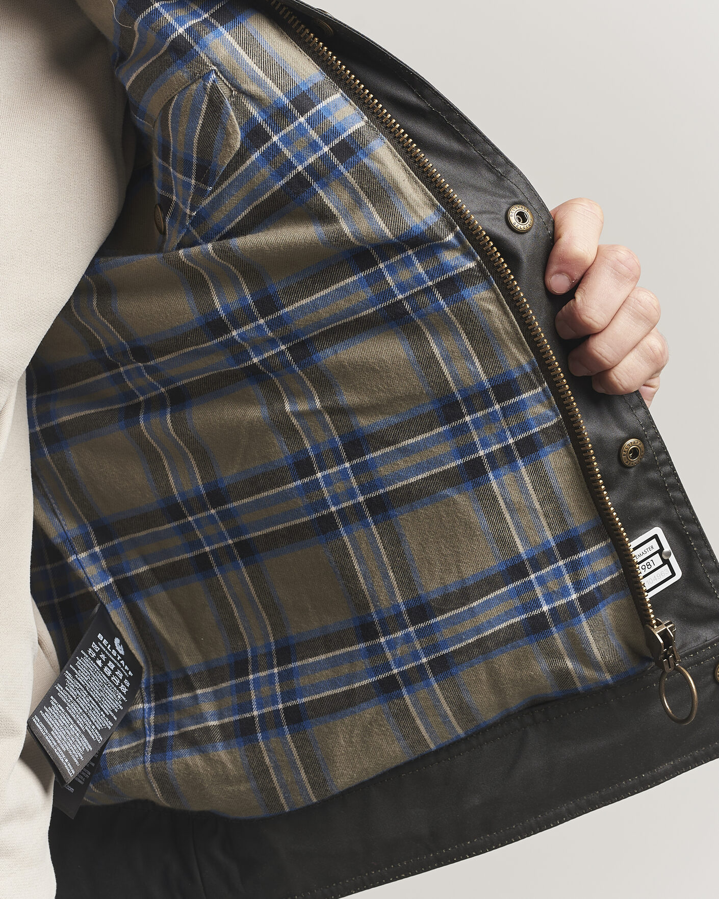 Heren | Jassen | Belstaff | Racemaster Waxed Jacket Faded Olive