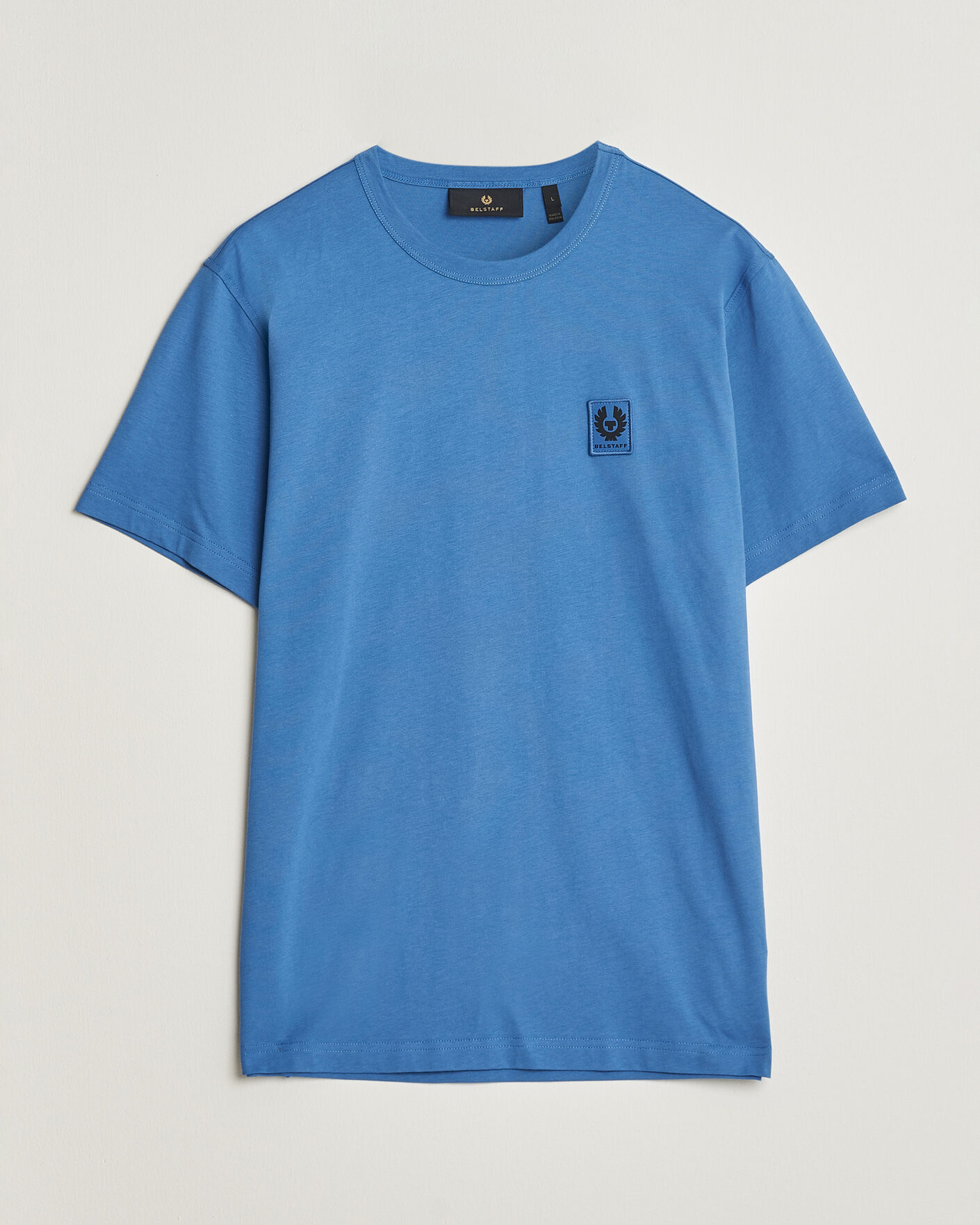 Heren | T-shirts | Belstaff | Signature Crew Neck T-Shirt Marine Blue