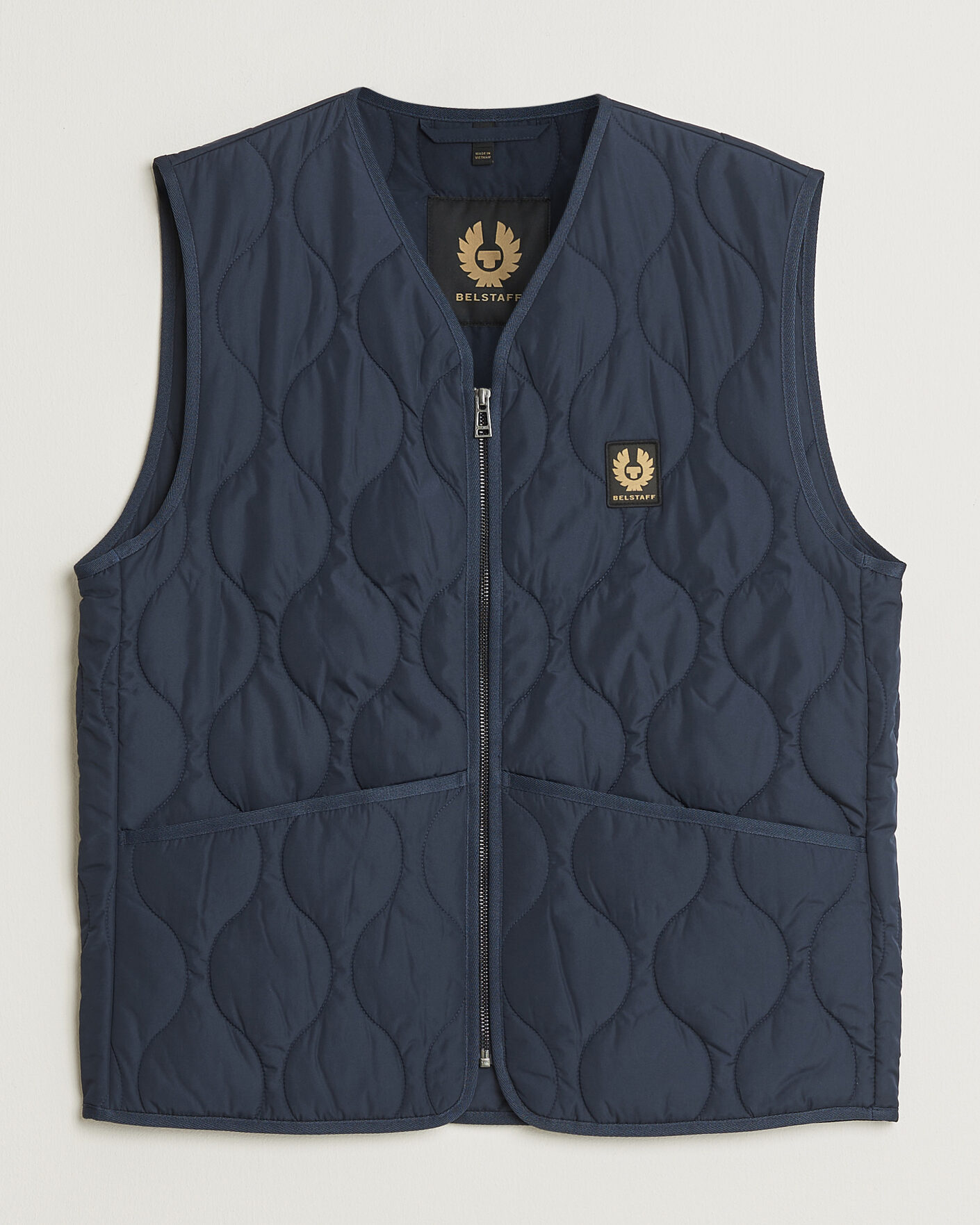Heren | Gilets | Belstaff | Base Gilet Dark Ink