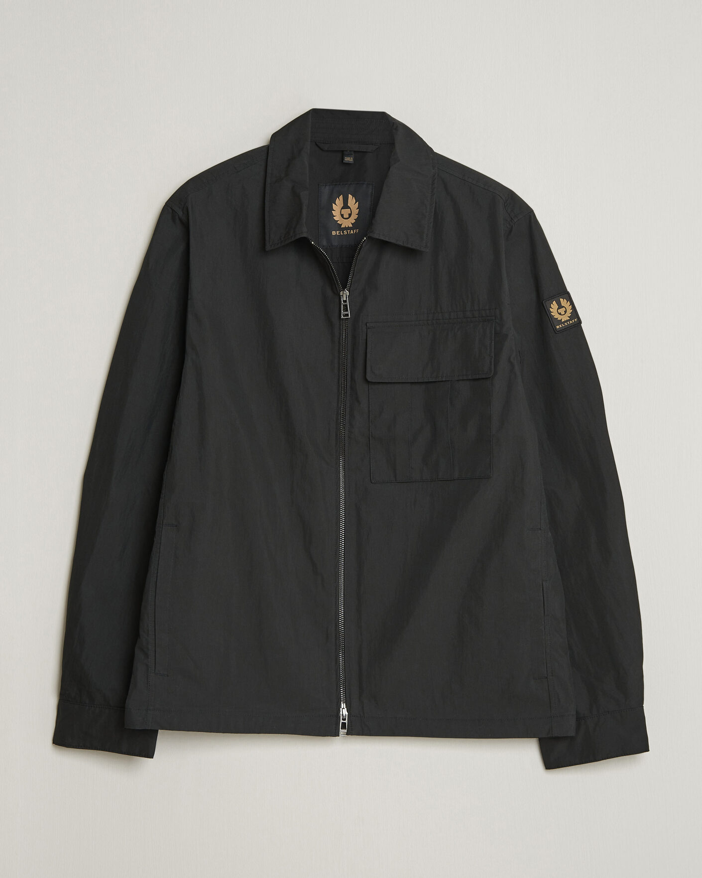 Heren | Overhemden | Belstaff | Cargo Overshirt Black