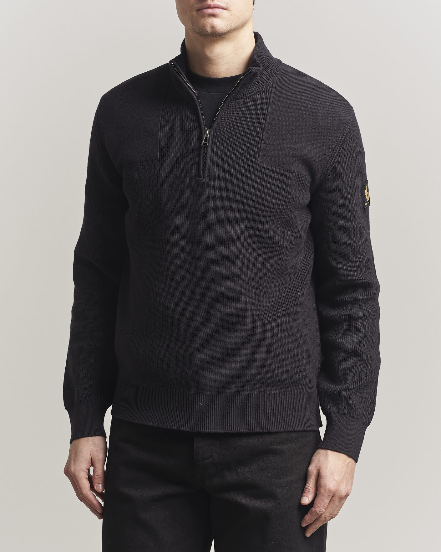 Heren | Truien | Belstaff | Commander Half Zip Black