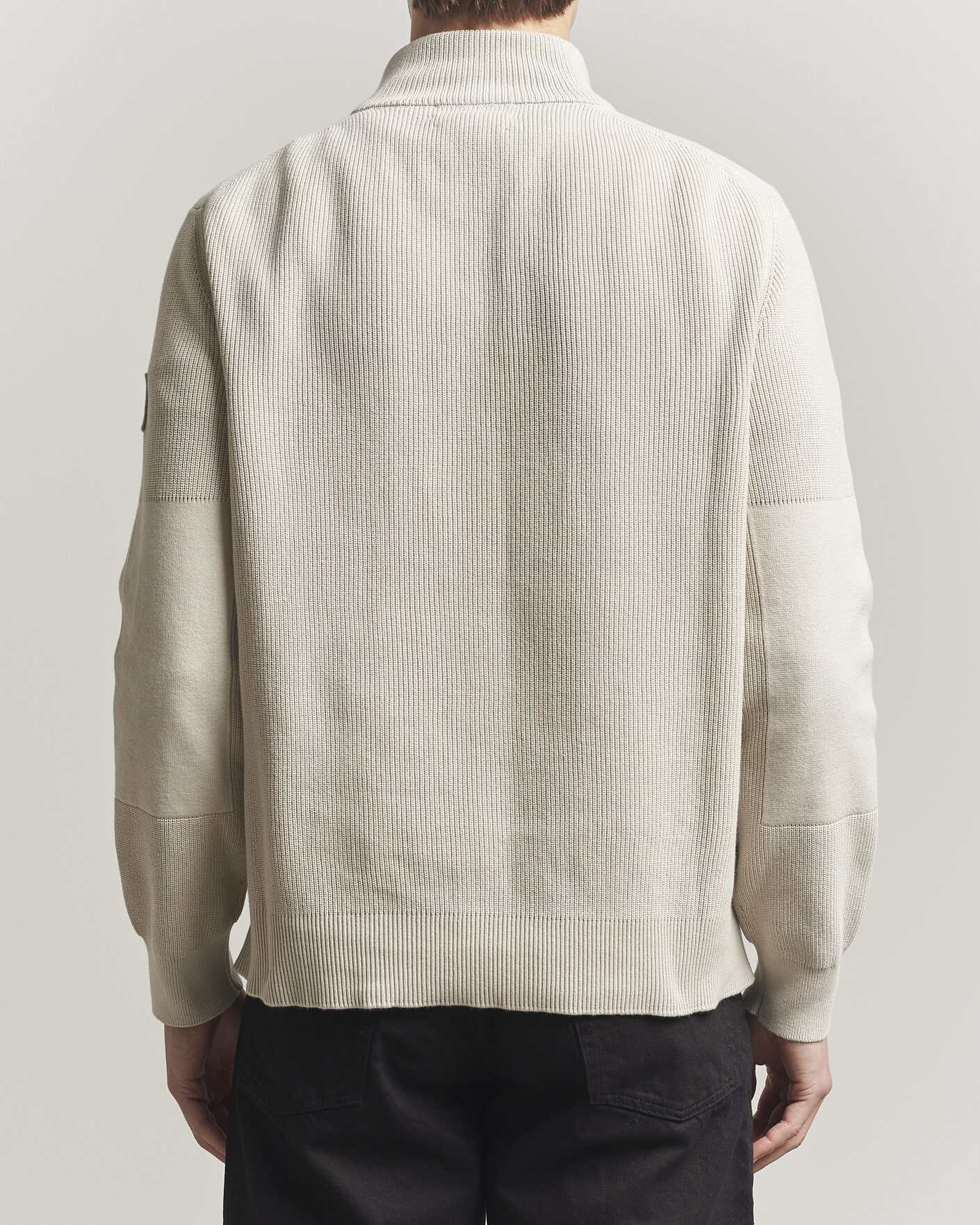Heren | Truien | Belstaff | Commander Half Zip Silver Birch