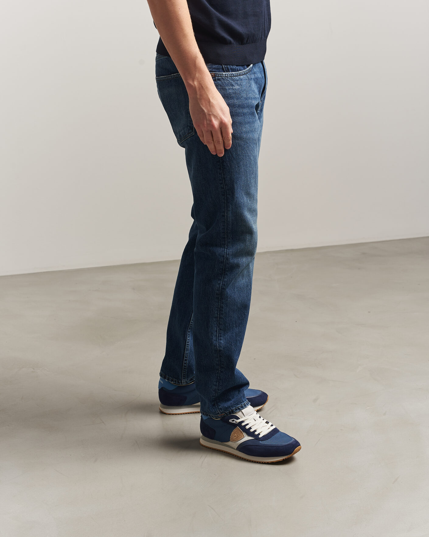 Heren | Sneakers | Philippe Model | BLVille Low Running Sneaker Blue