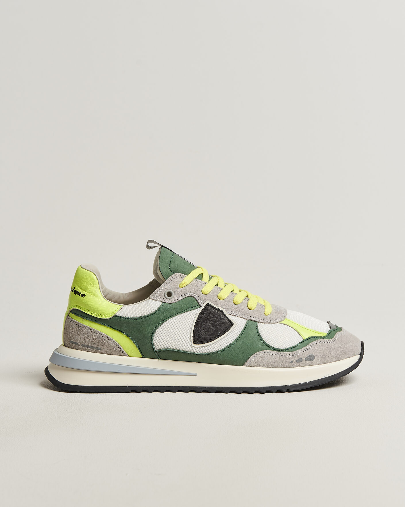 Heren | Sneakers | Philippe Model | Olympique Running Sneaker White/Green
