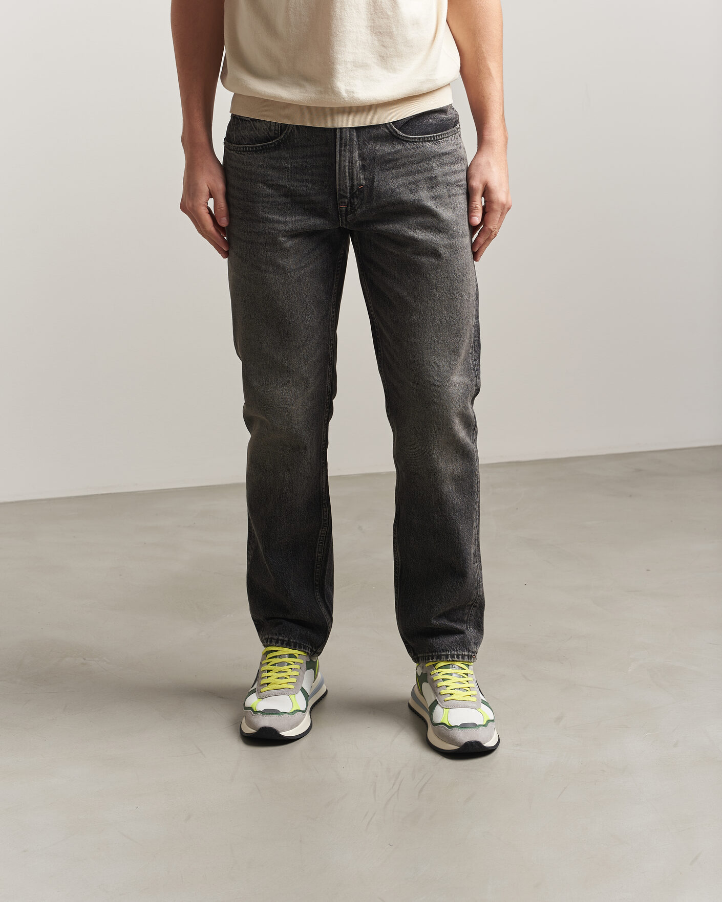 Heren | Sneakers | Philippe Model | Olympique Running Sneaker White/Green