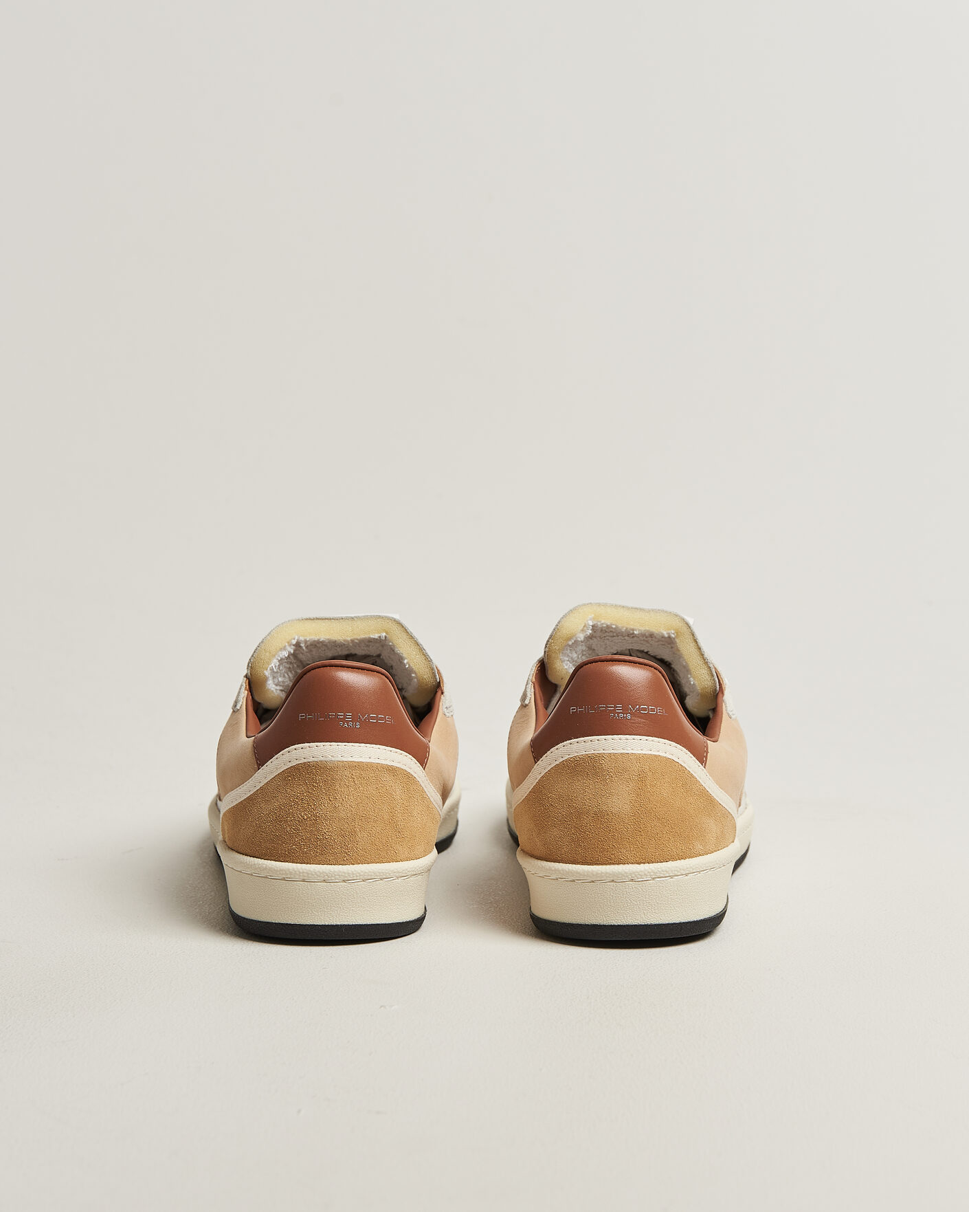 Heren | Sneakers | Philippe Model | Pgal Low Leather Sneaker Light Brown
