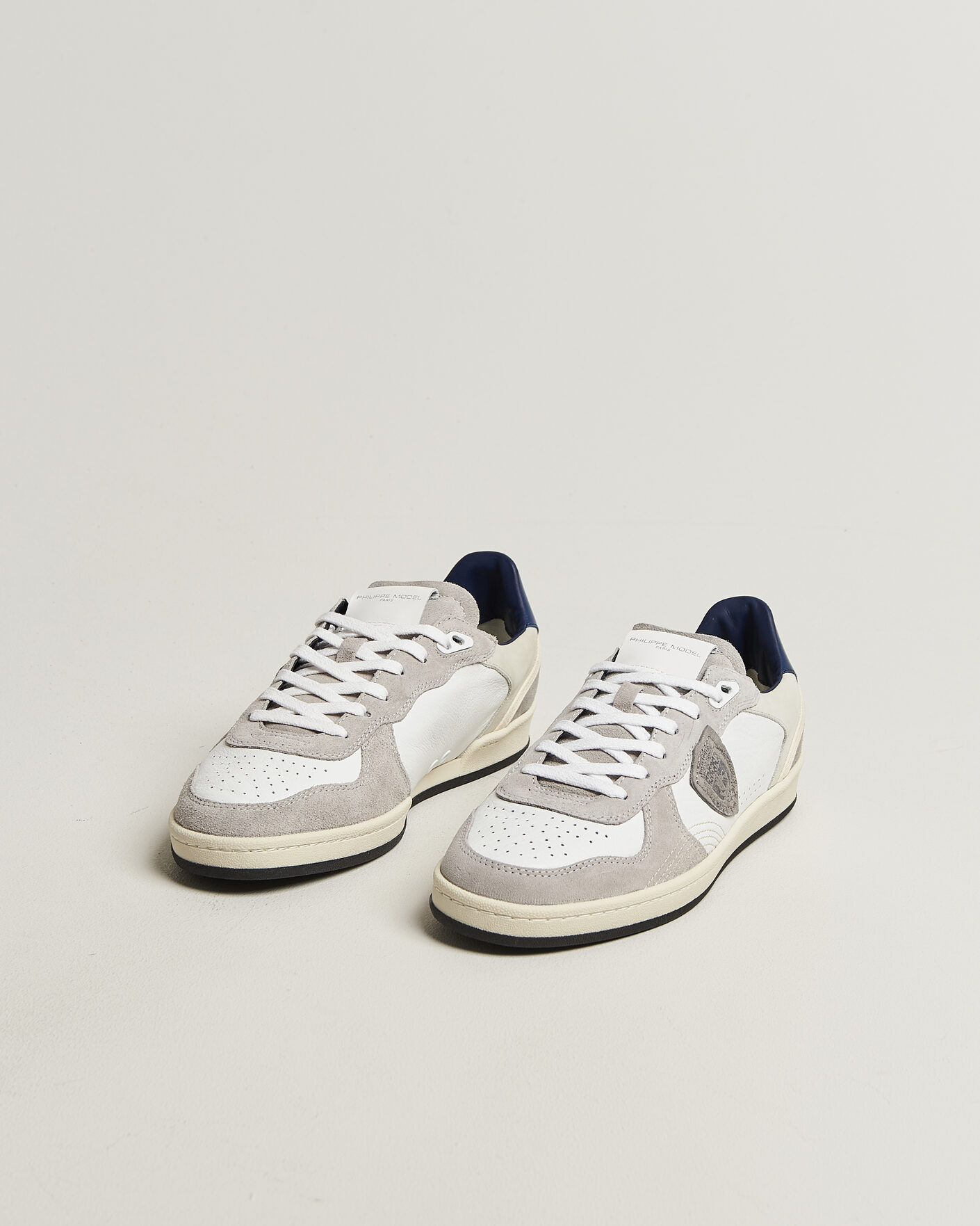 Heren | Sneakers | Philippe Model | Pgal Low Leather Sneaker Grey