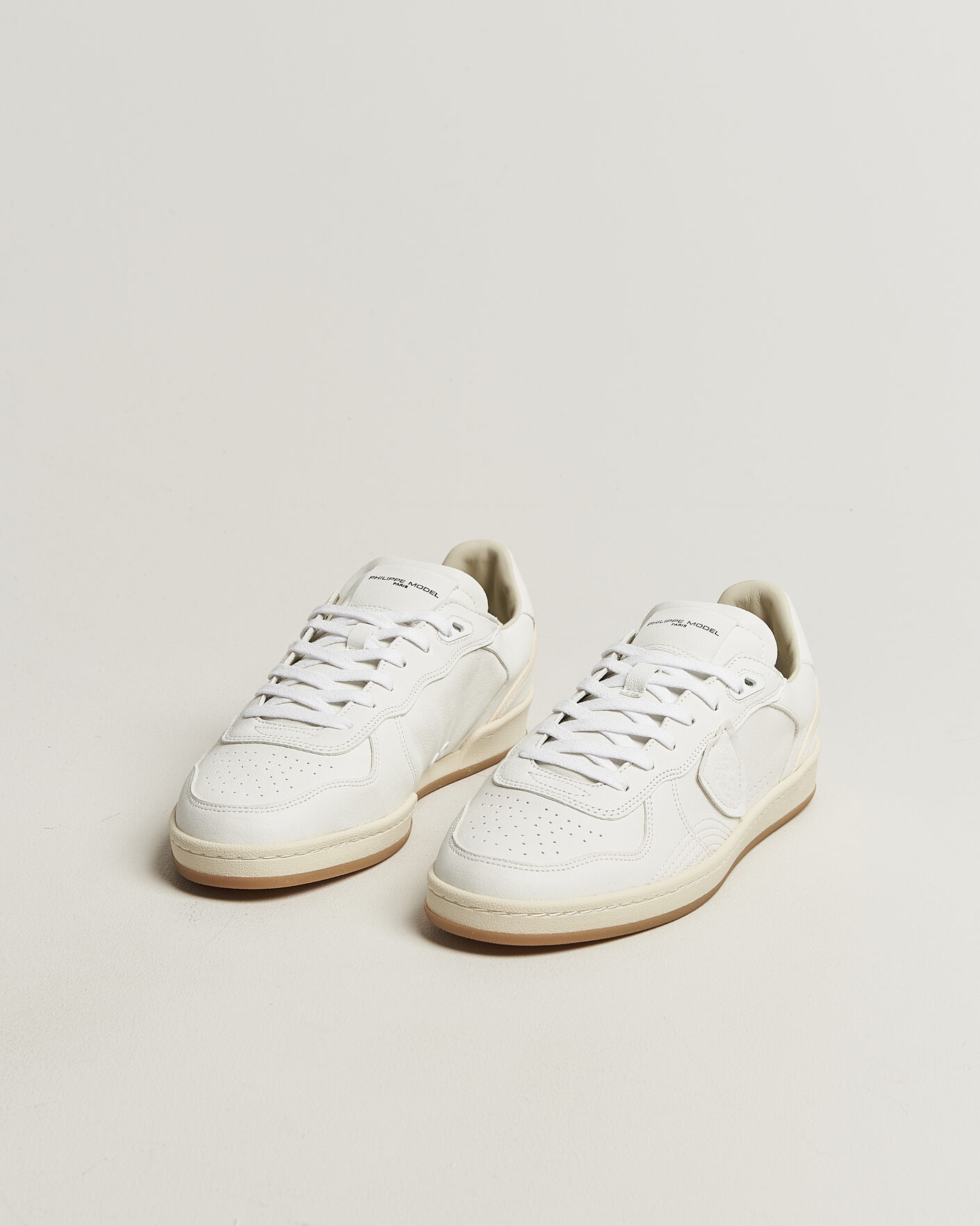 Heren | Sneakers | Philippe Model | Pgal Low Leather Sneaker White